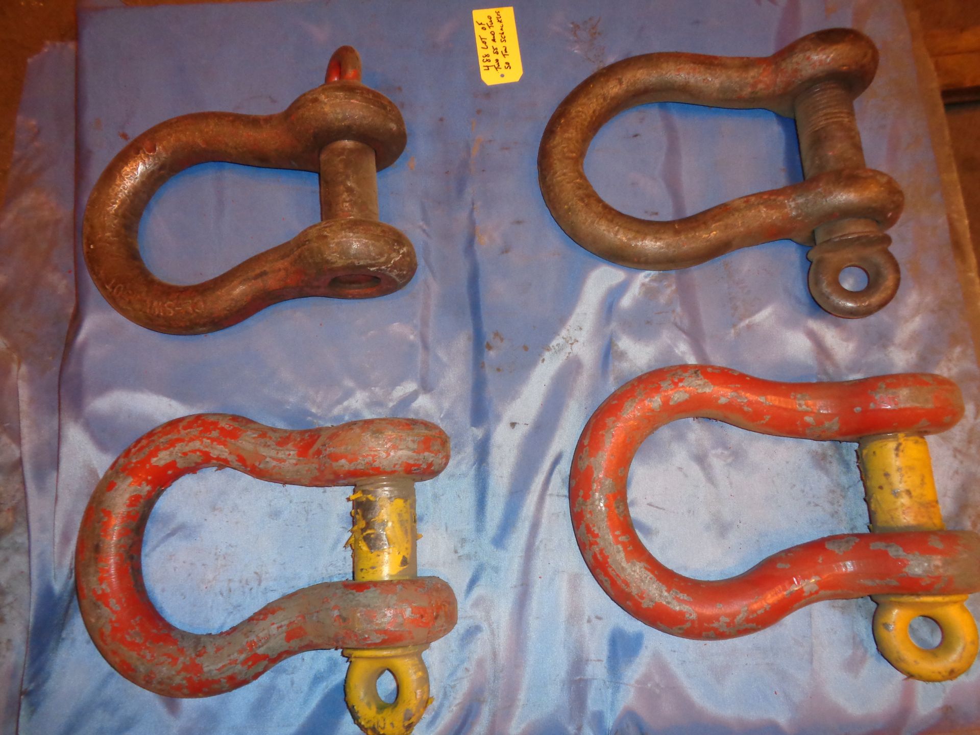 Lot of Shackles 55 and 50 Ton (488) - Image 2 of 10