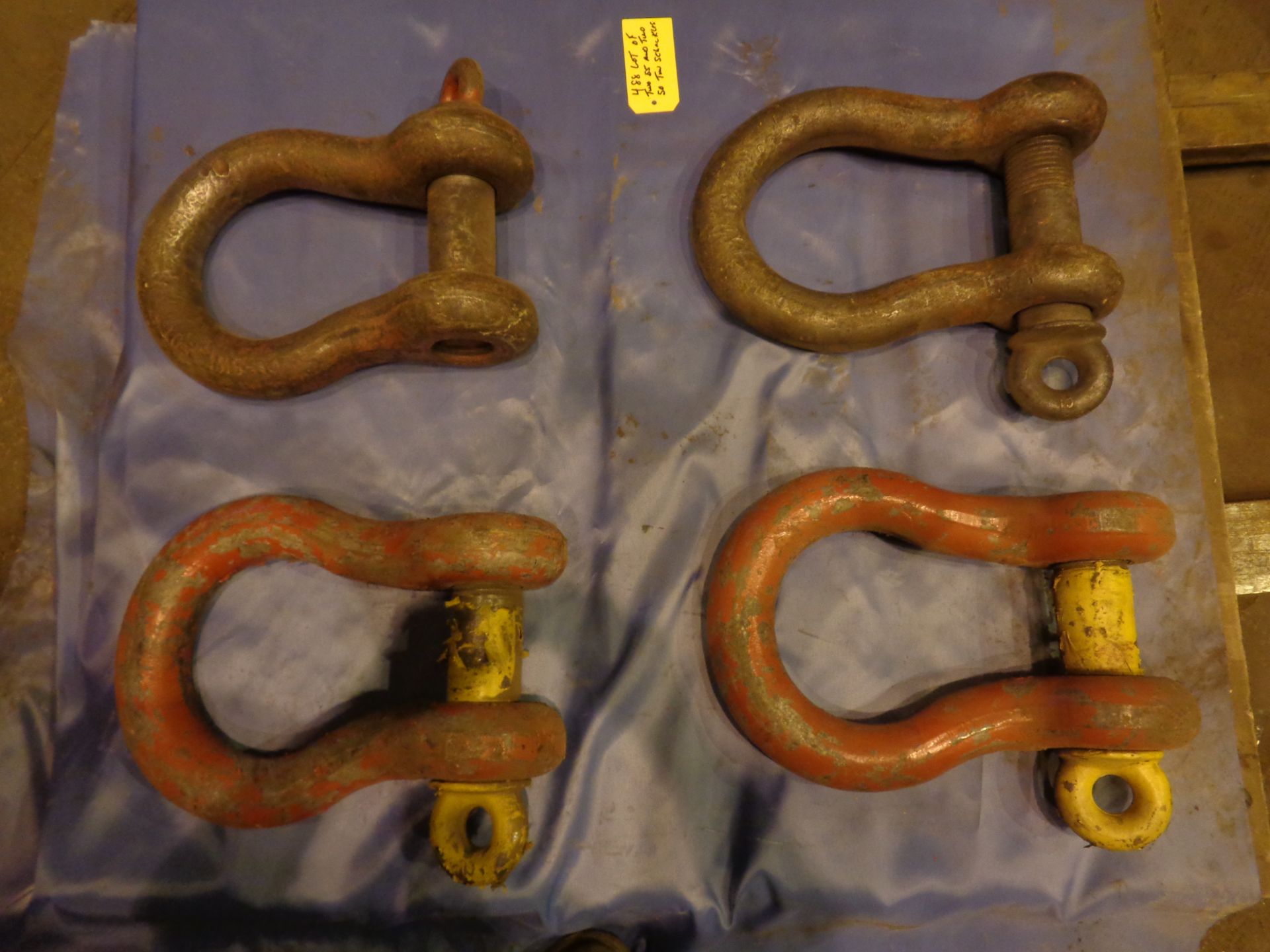 Lot of Shackles 55 and 50 Ton (488) - Image 6 of 10