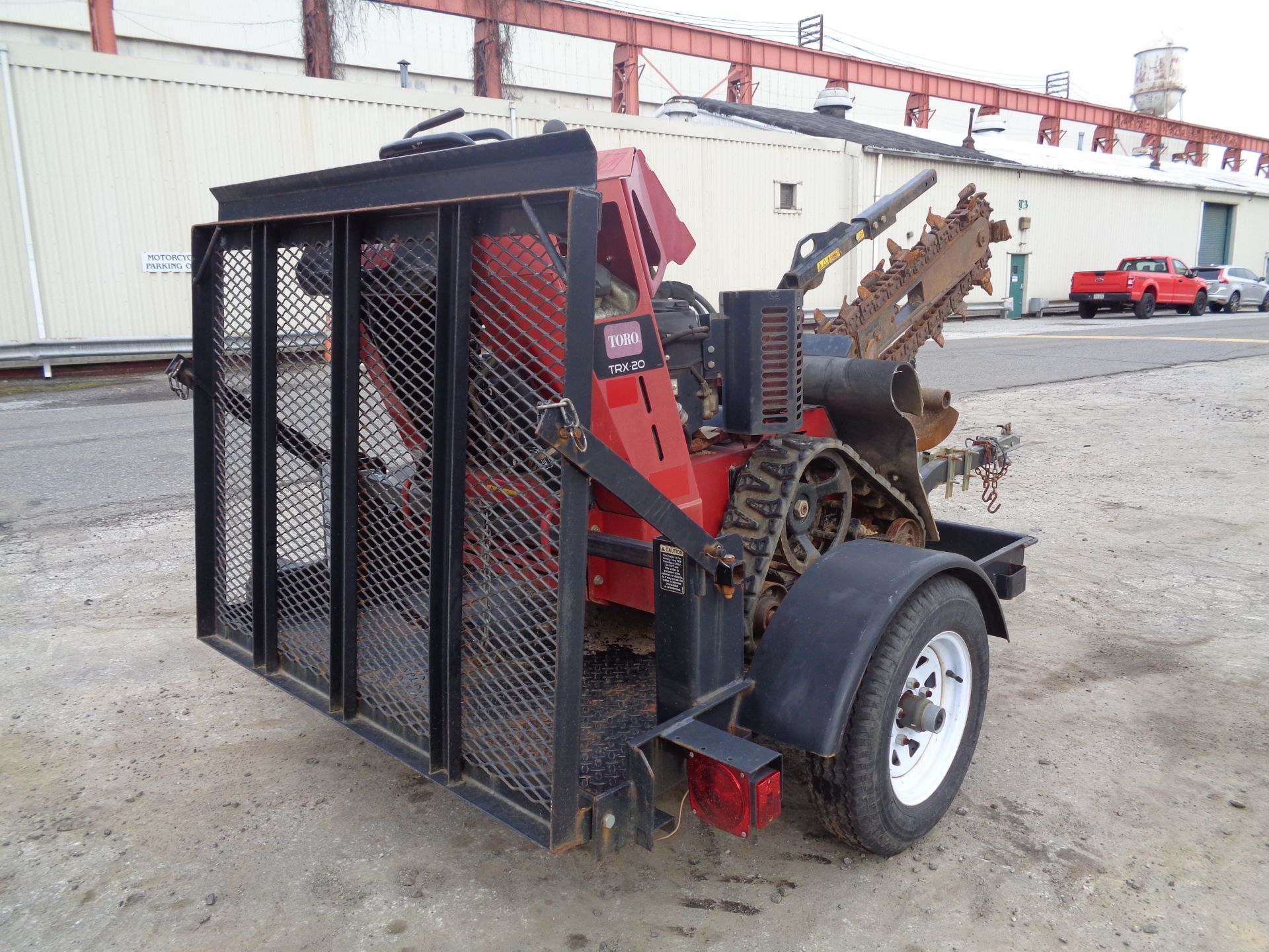 2014 Toro TRX20 Trencher with Trailer - Image 16 of 19