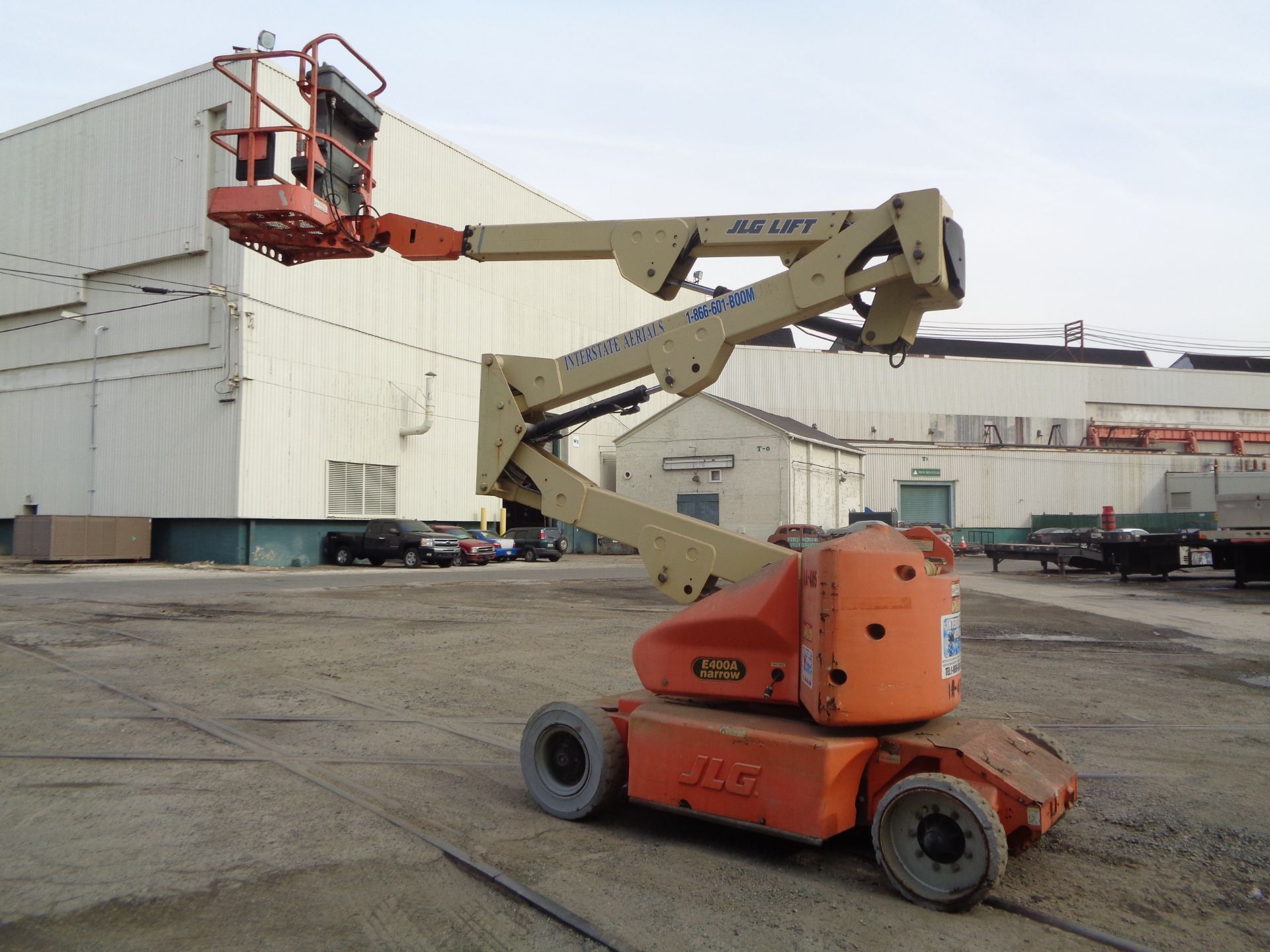 JLG E400AN Electric Boom Lift - 40ft Height - Image 7 of 14