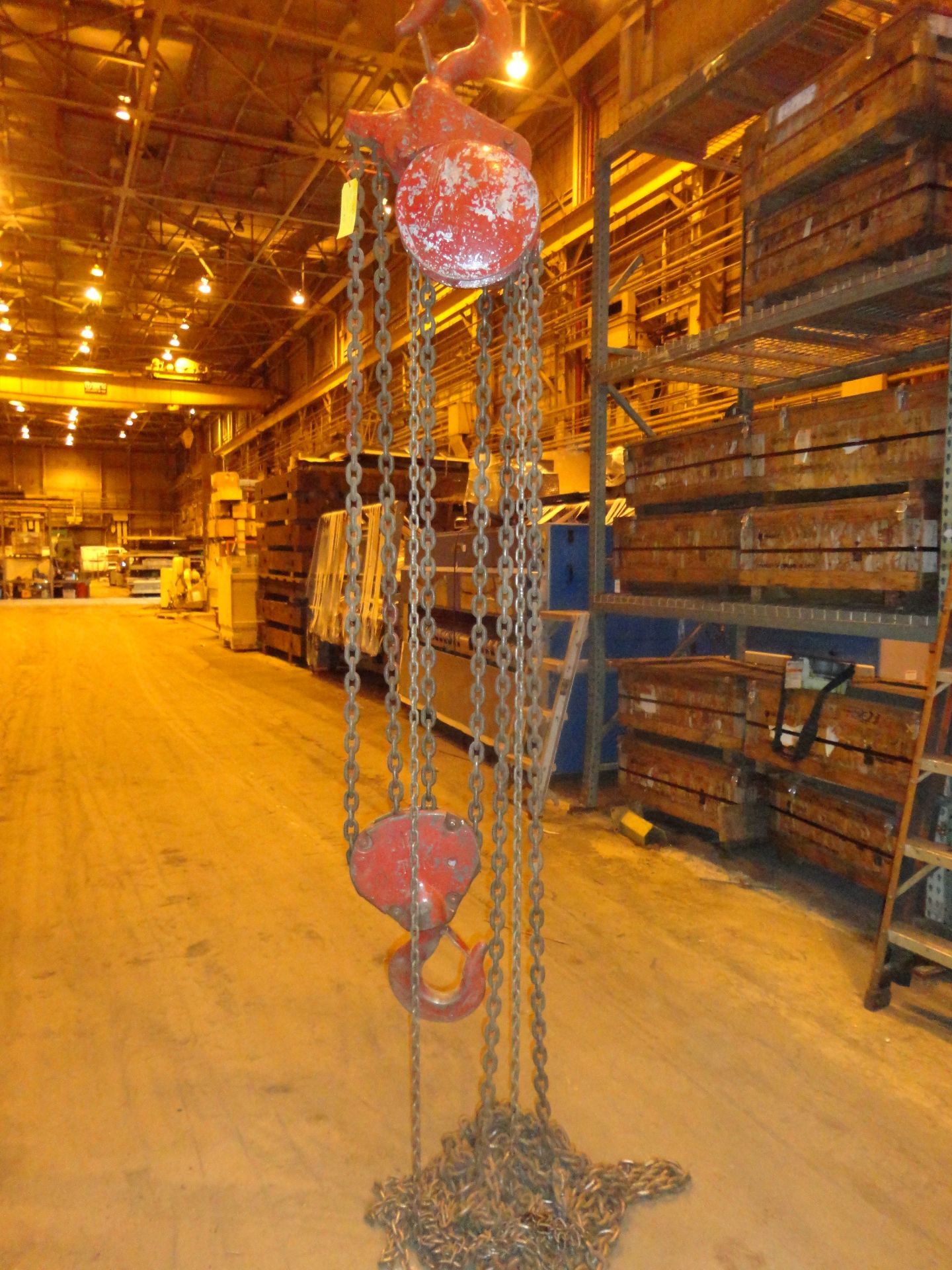 12 ton Chain Yale Chain hoist (15) - Image 3 of 10