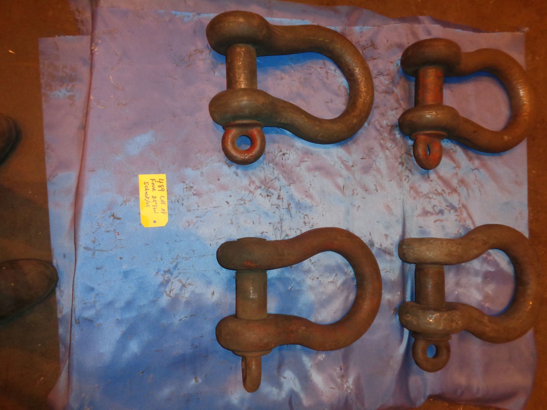 Lot of Four 50 Ton Shackles (489) - Image 8 of 10