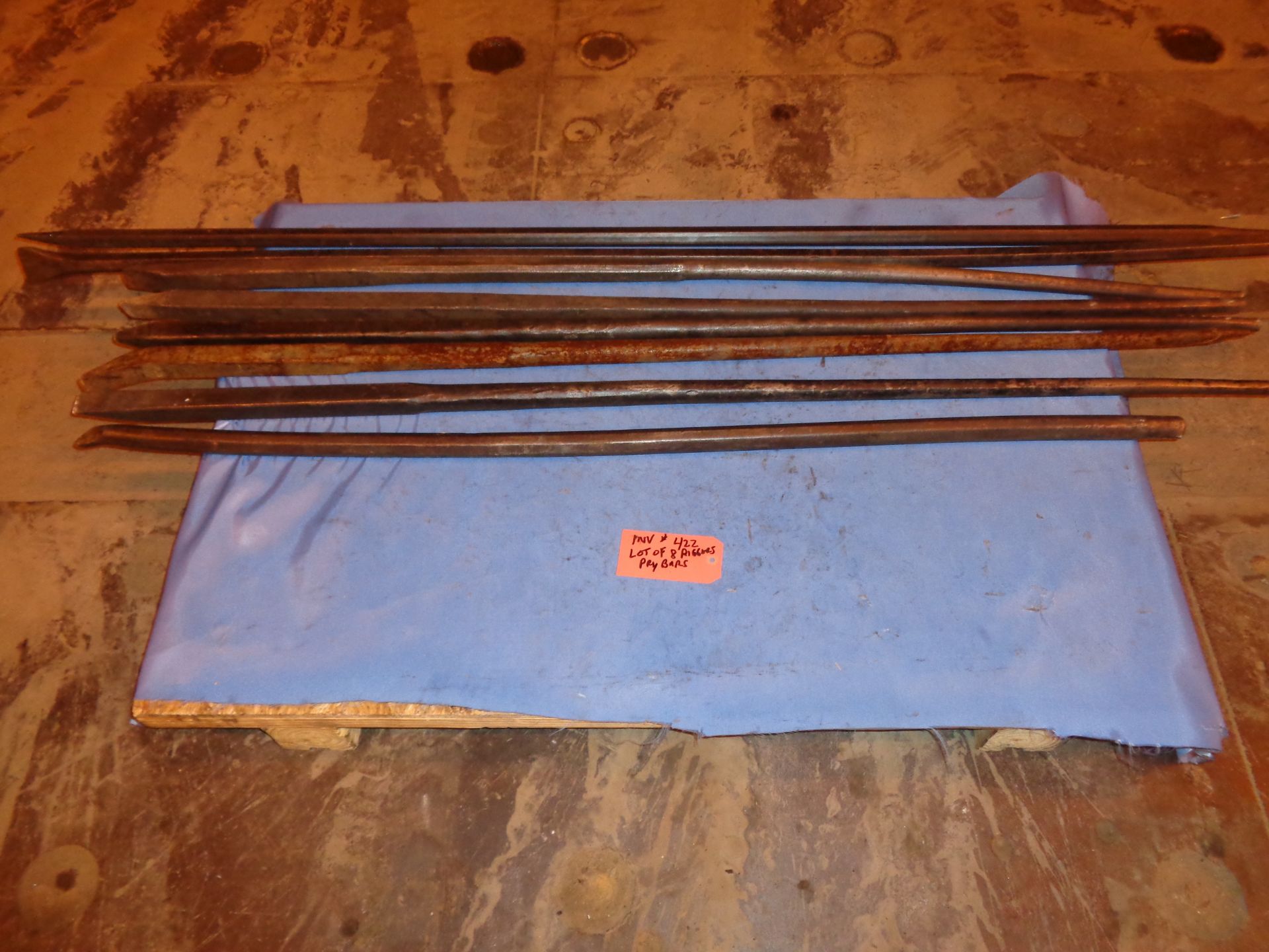 Lot of 8 Riggers Pry Bars (422) - Image 8 of 9