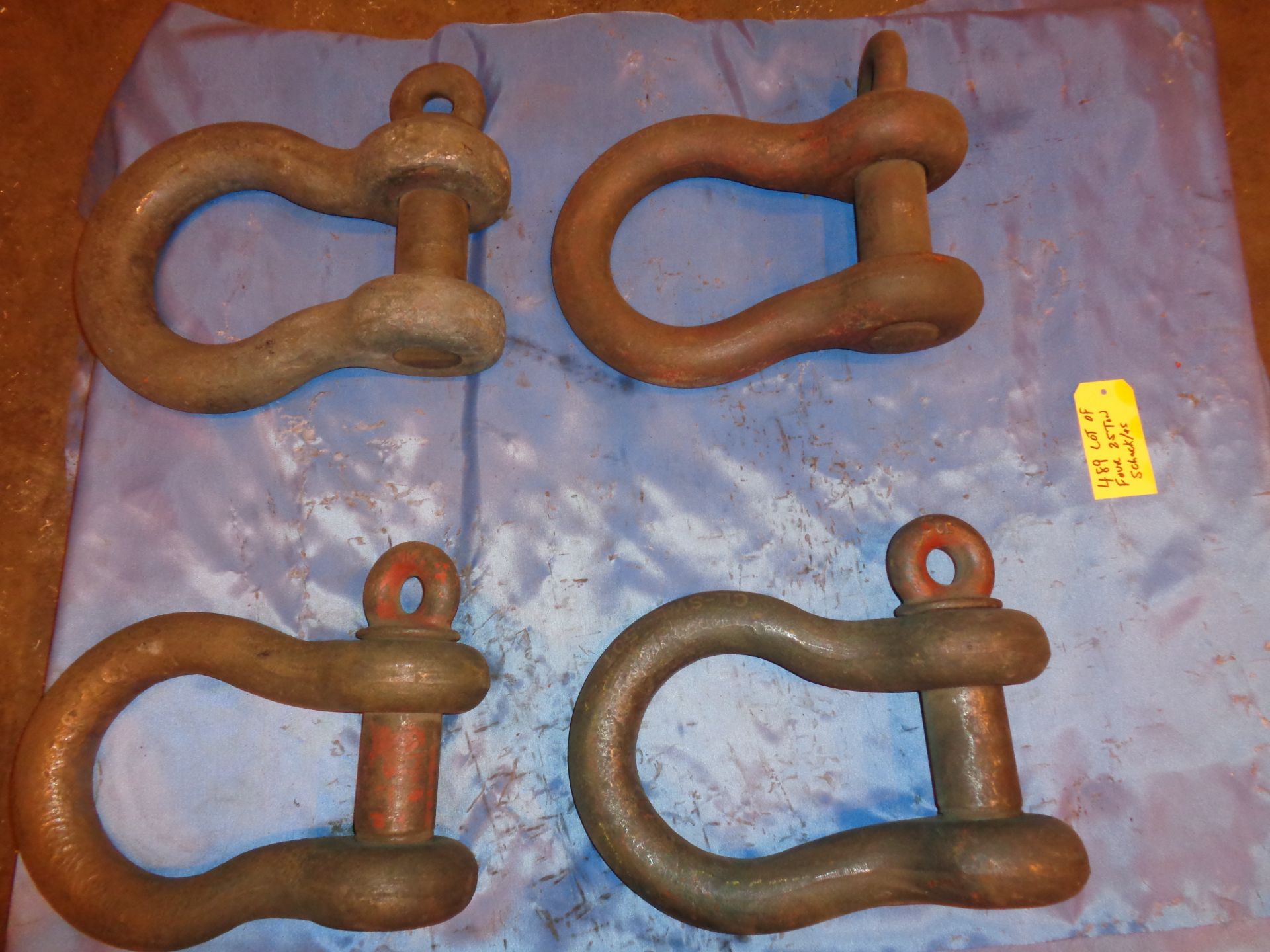 Lot of Four 50 Ton Shackles (489) - Image 5 of 10