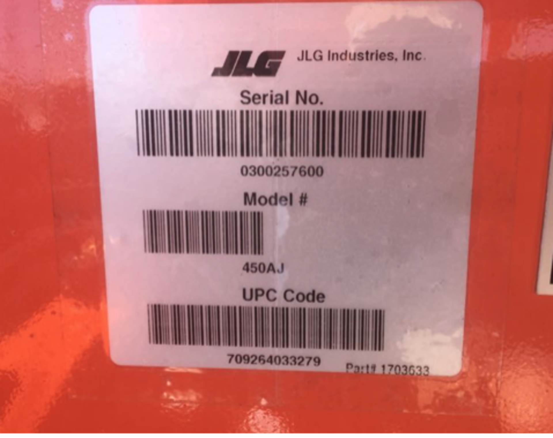 New Unused 2018 JLG 450AJ Boom Lift - 45Ft - Image 32 of 32