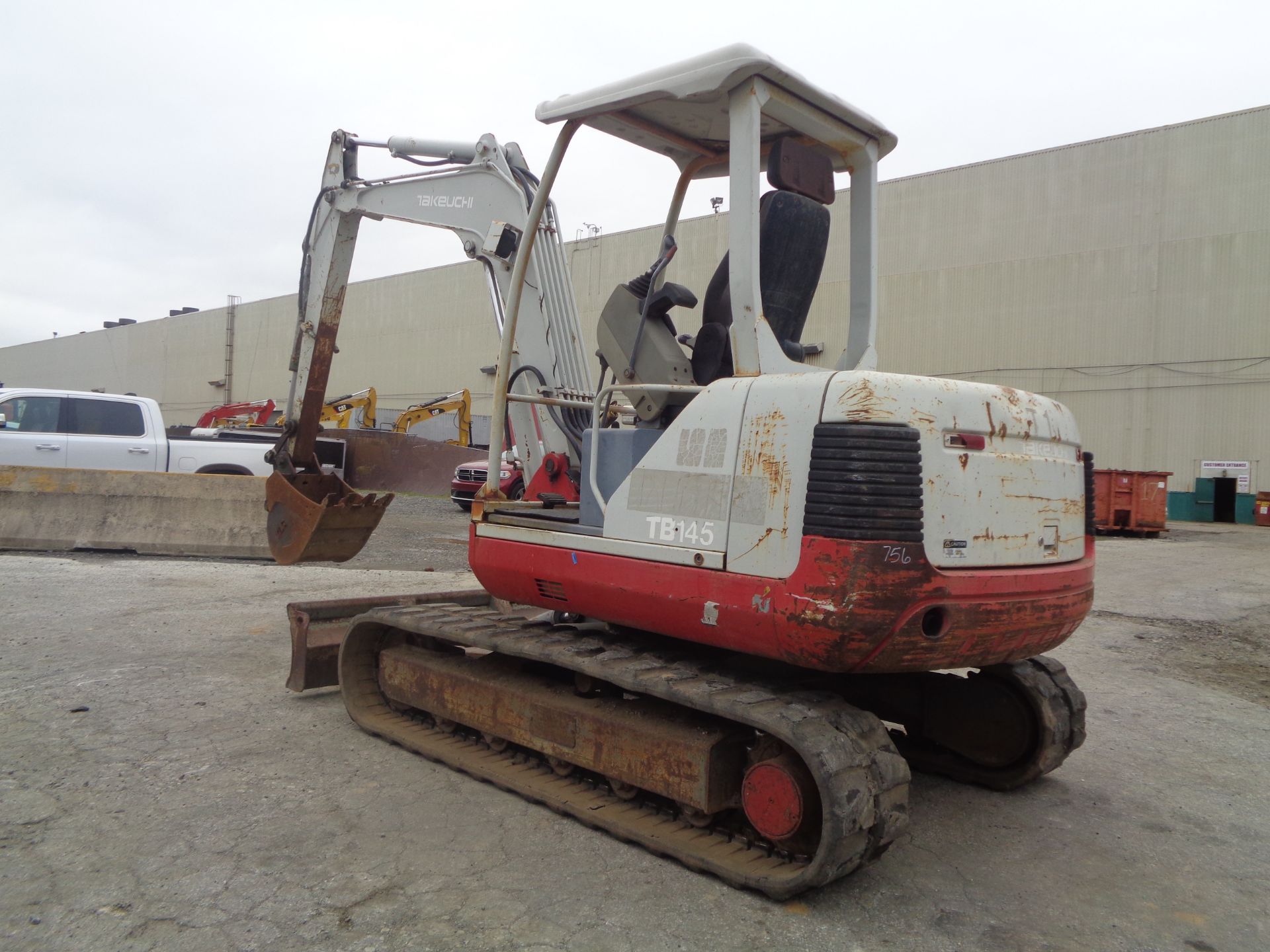 Takeuchi TB145 Excavator - Image 9 of 11