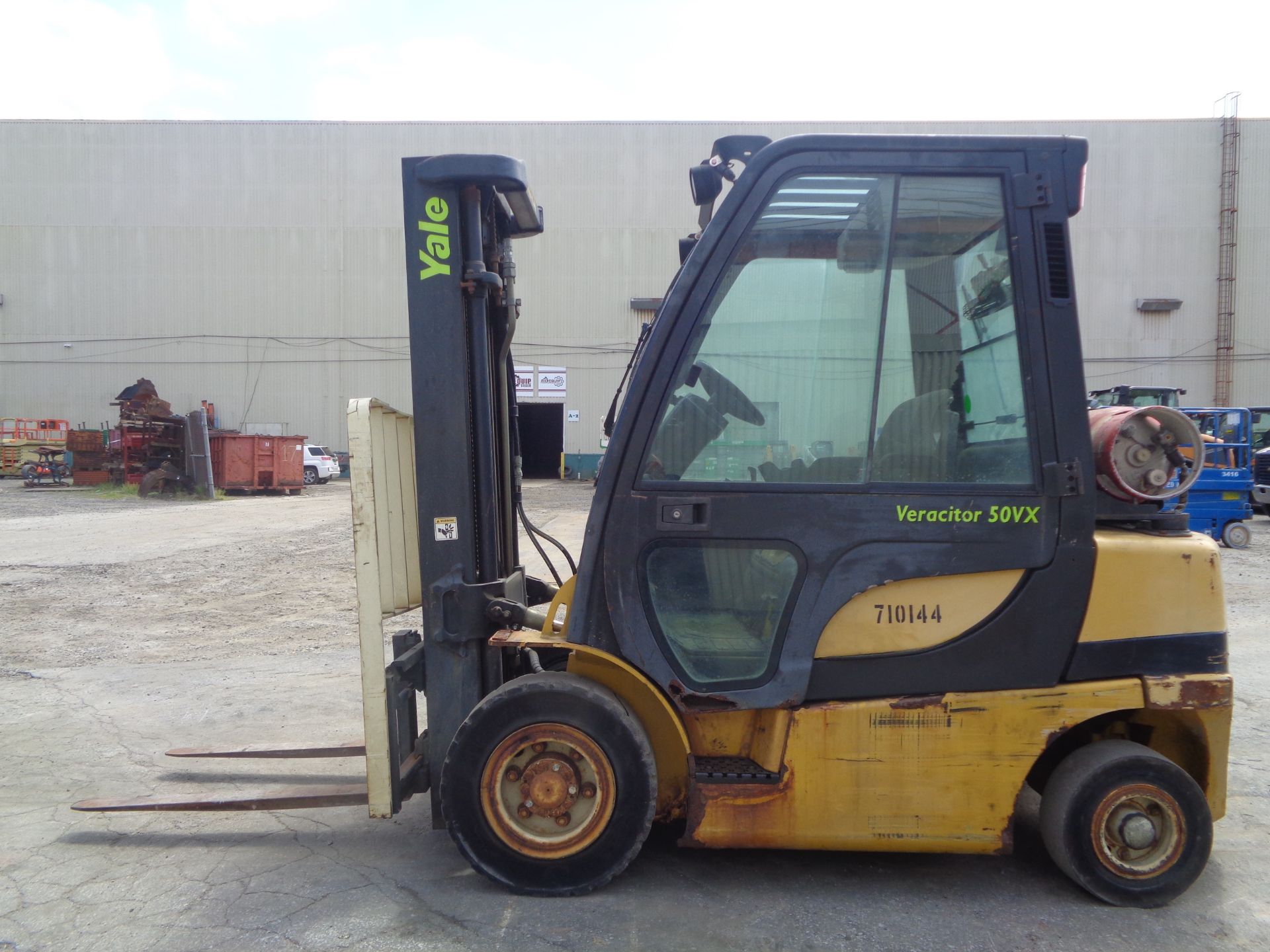 Yale CLP050VXEUSE086 5,000lbs Forklift - Image 5 of 15