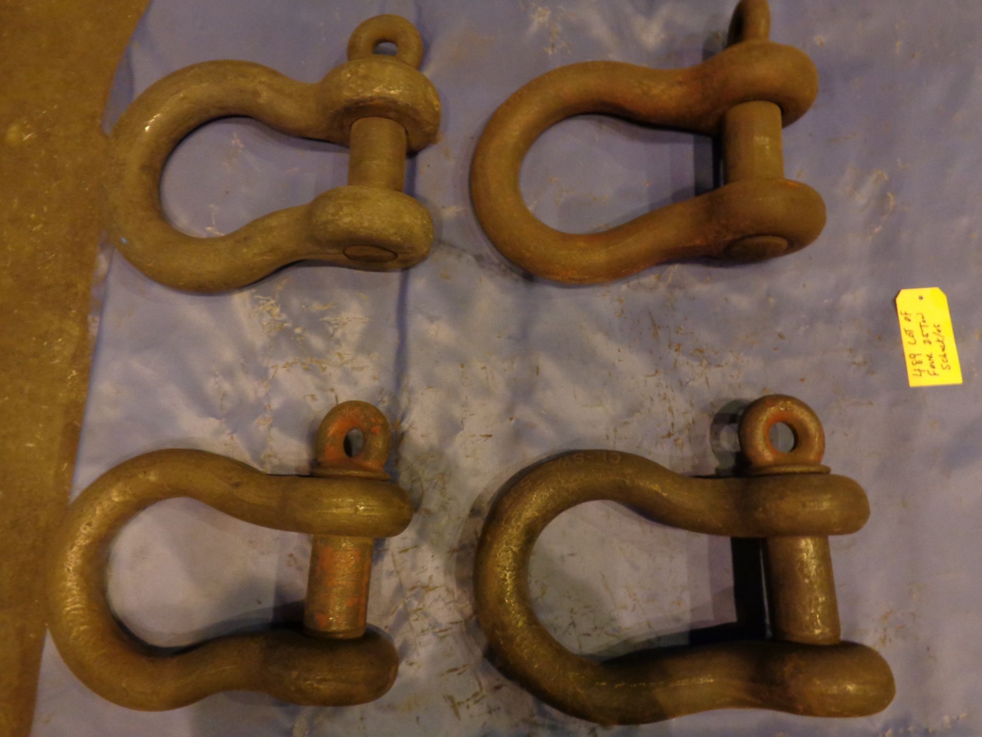 Lot of Four 50 Ton Shackles (489) - Image 4 of 10