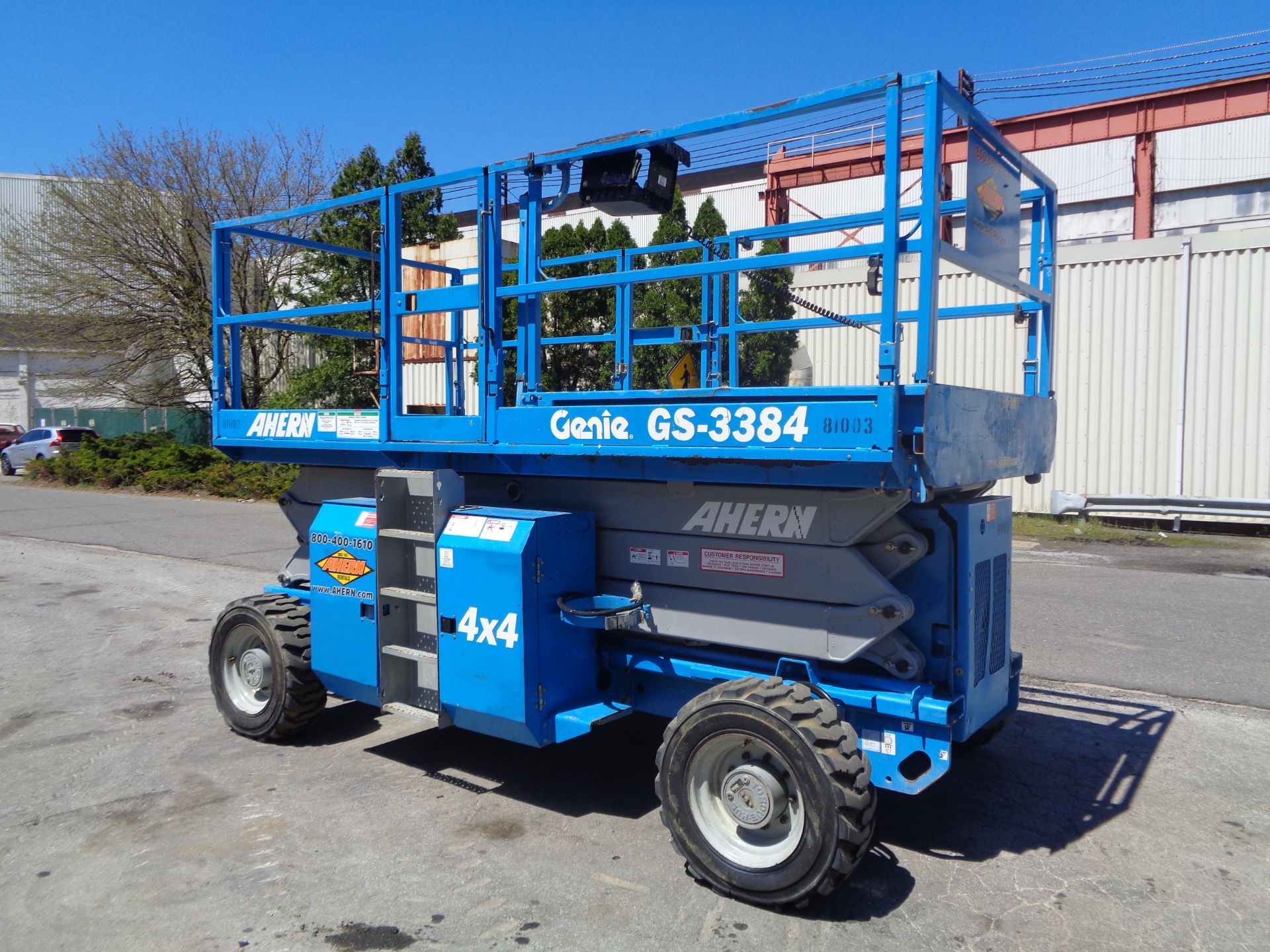 2008 Genie GS3384RT Rough Terrain 4x4 Scissor Lift-33ft - Image 19 of 27