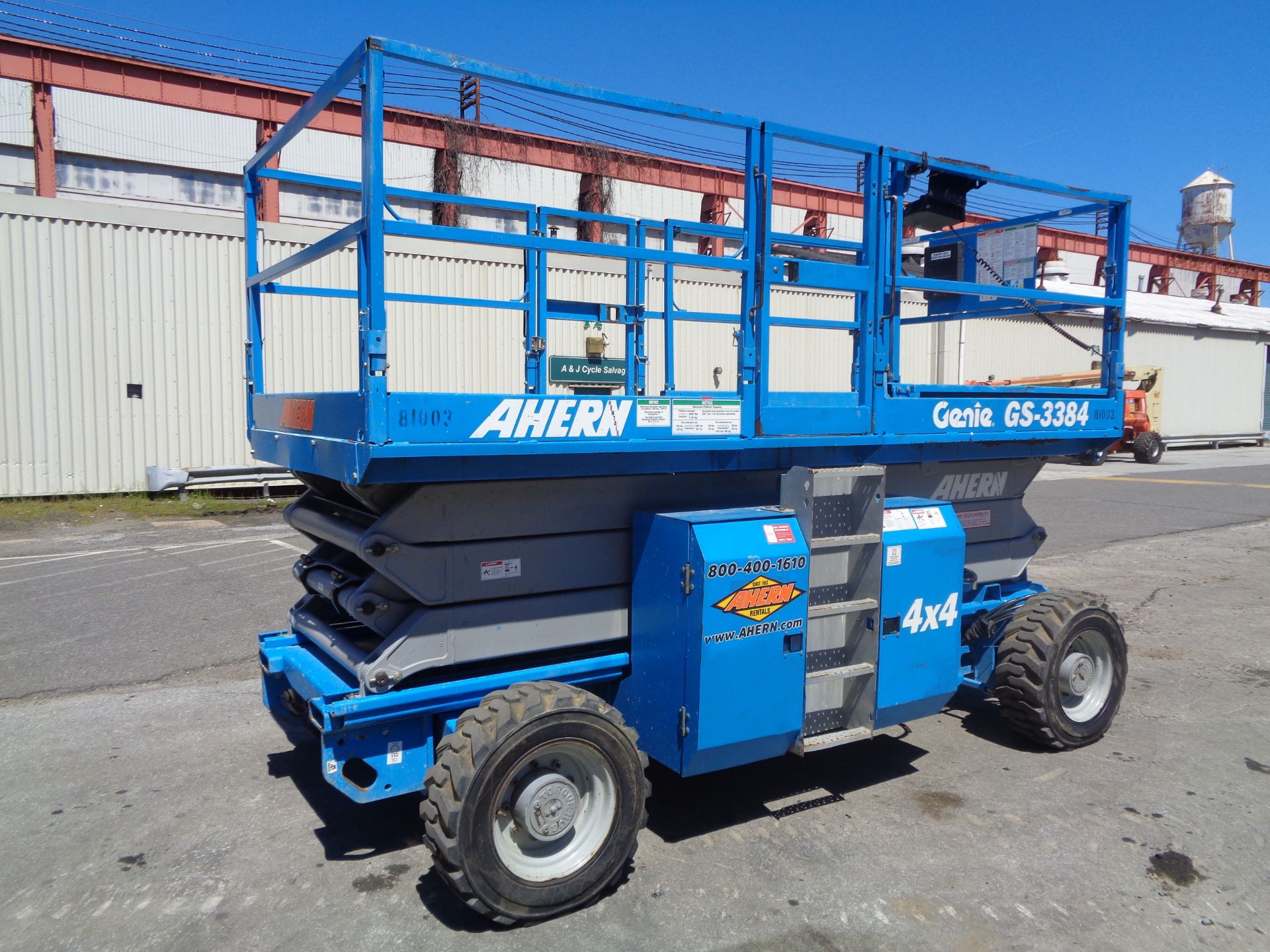 2008 Genie GS3384RT Rough Terrain 4x4 Scissor Lift-33ft - Image 17 of 27