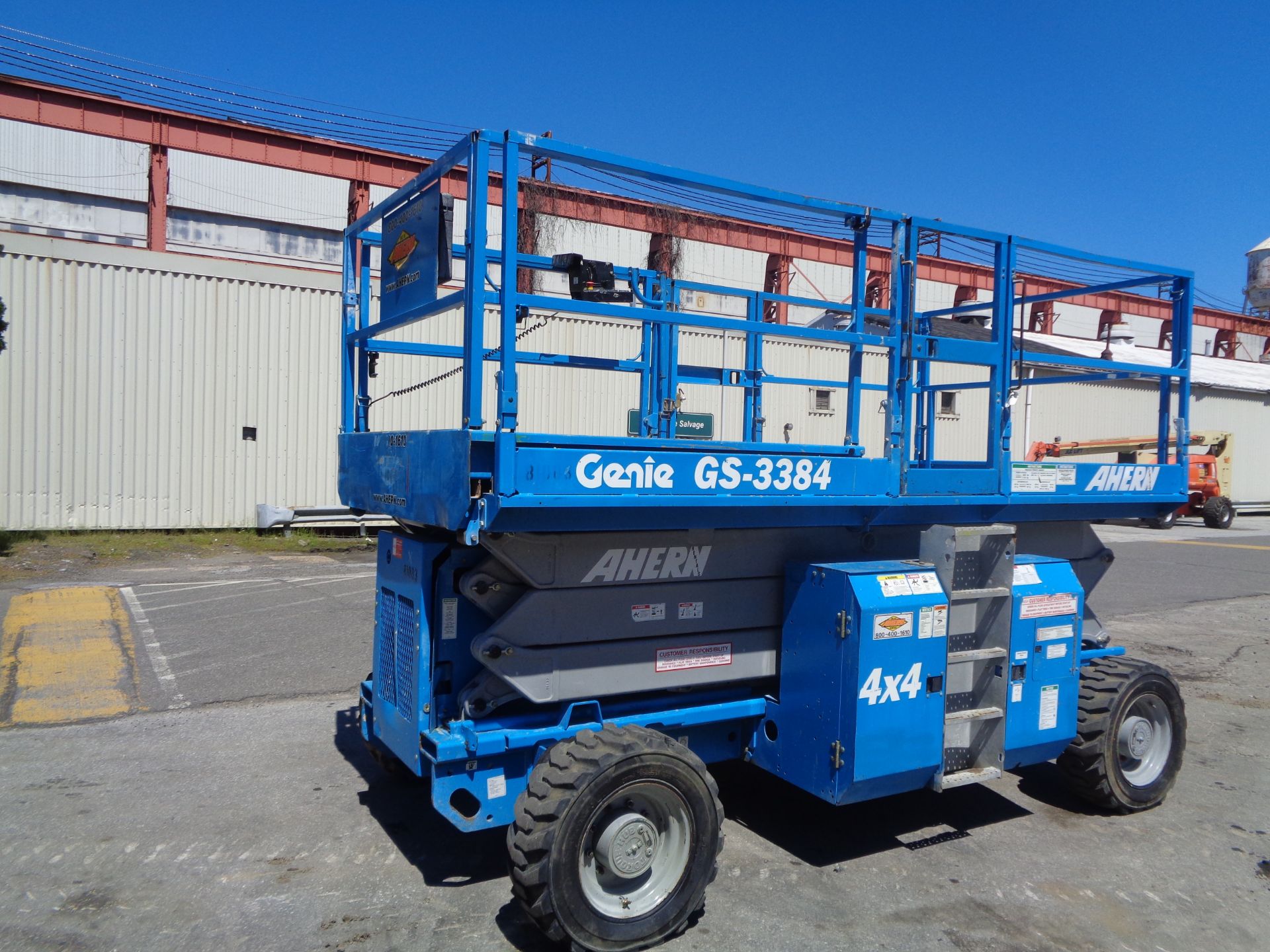 2008 Genie GS3384RT Rough Terrain 4x4 Scissor Lift-33ft - Image 21 of 27