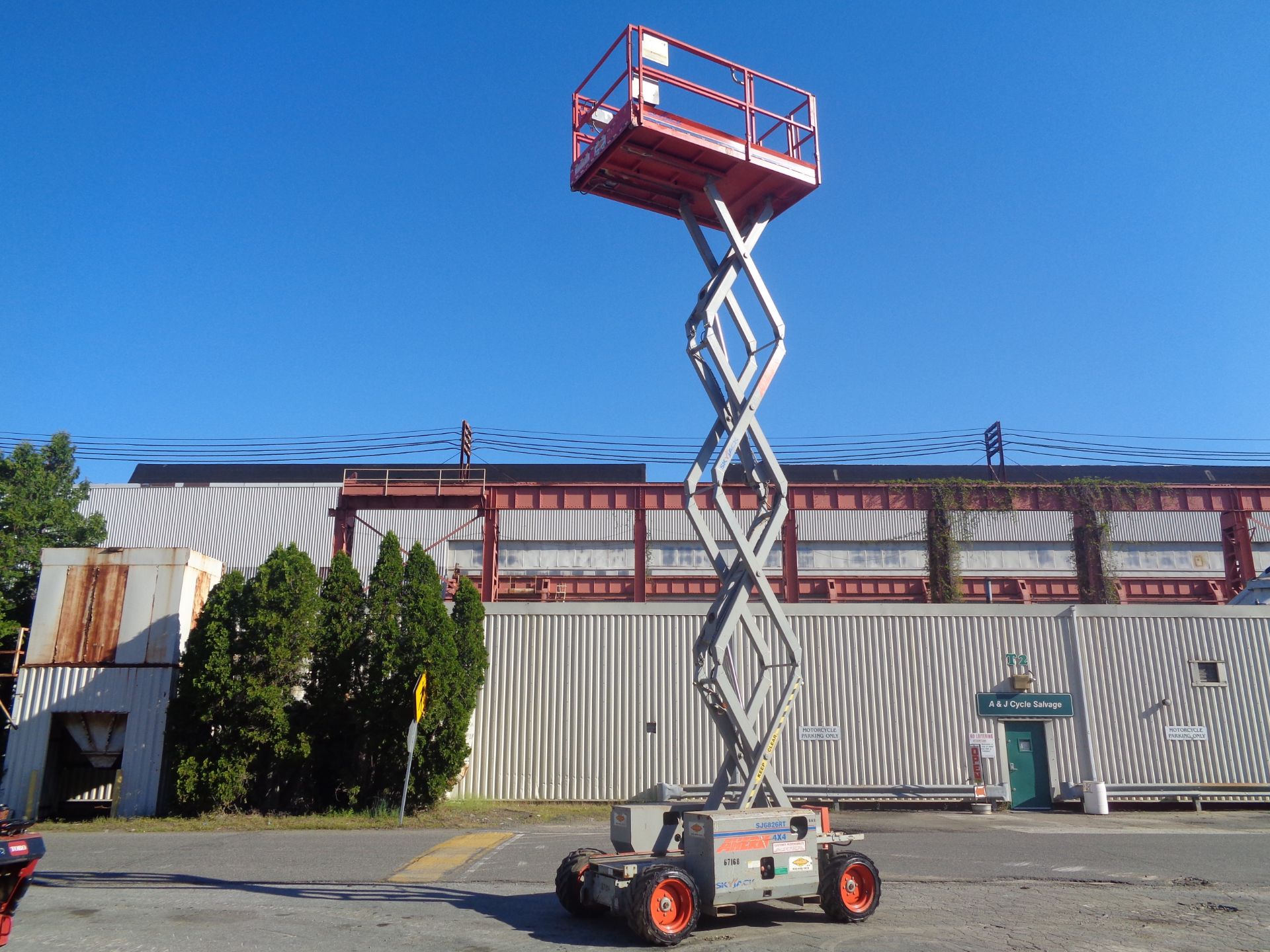 SkyJack SJ6826RT Rough Terrain 4x4 Scissor Lift-26ft - Image 23 of 24