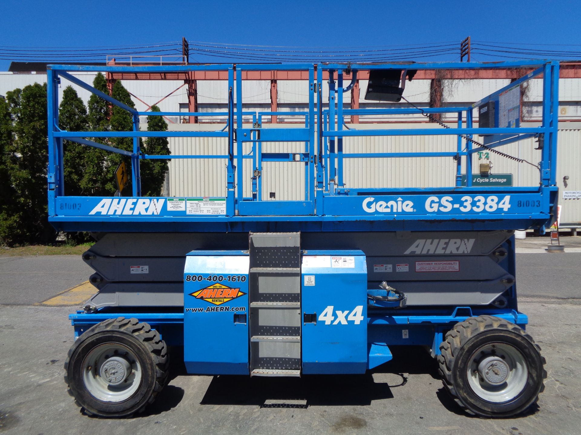 2008 Genie GS3384RT Rough Terrain 4x4 Scissor Lift-33ft - Image 18 of 27