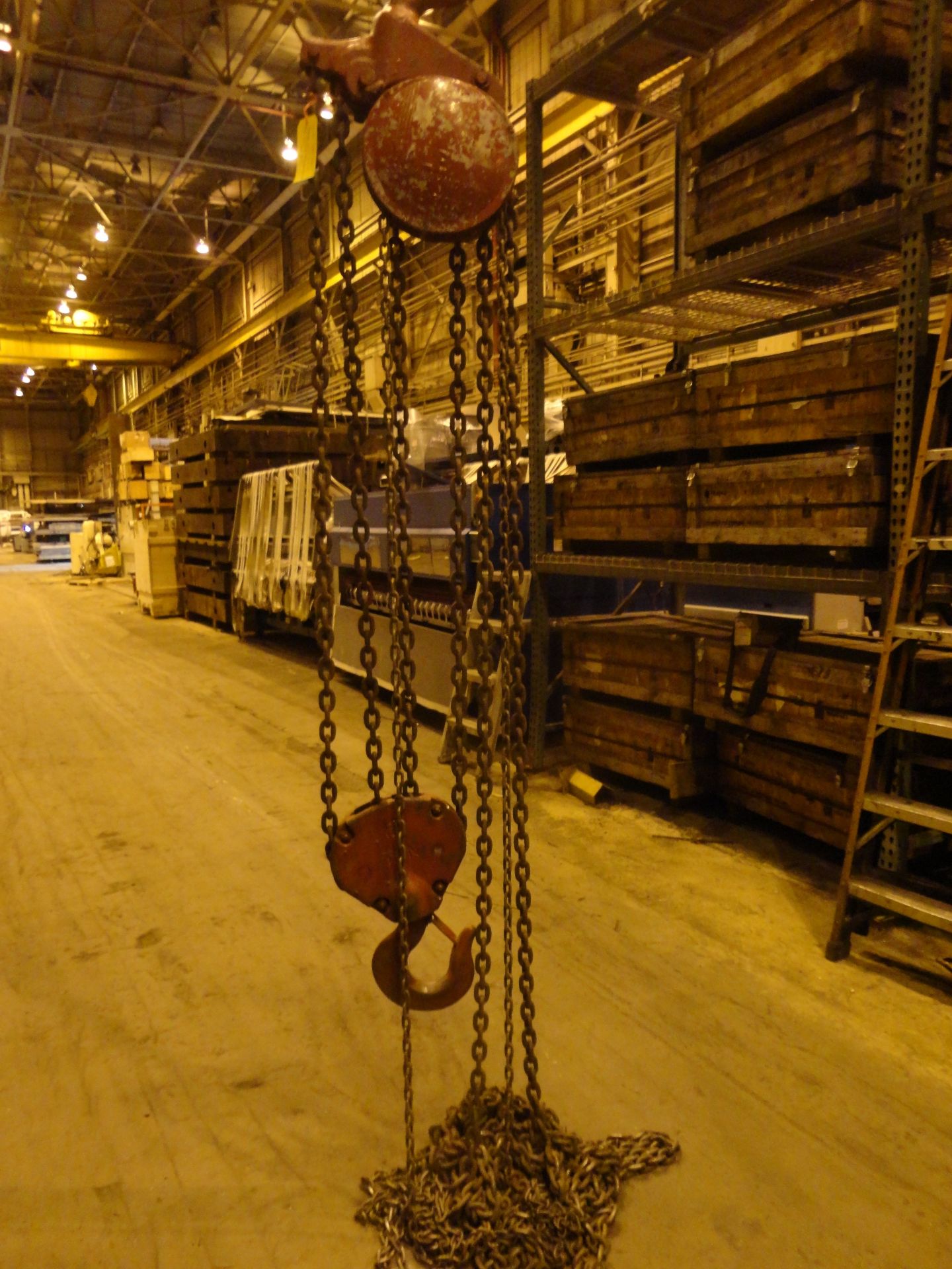 12 ton Chain Yale Chain hoist (15) - Image 5 of 10