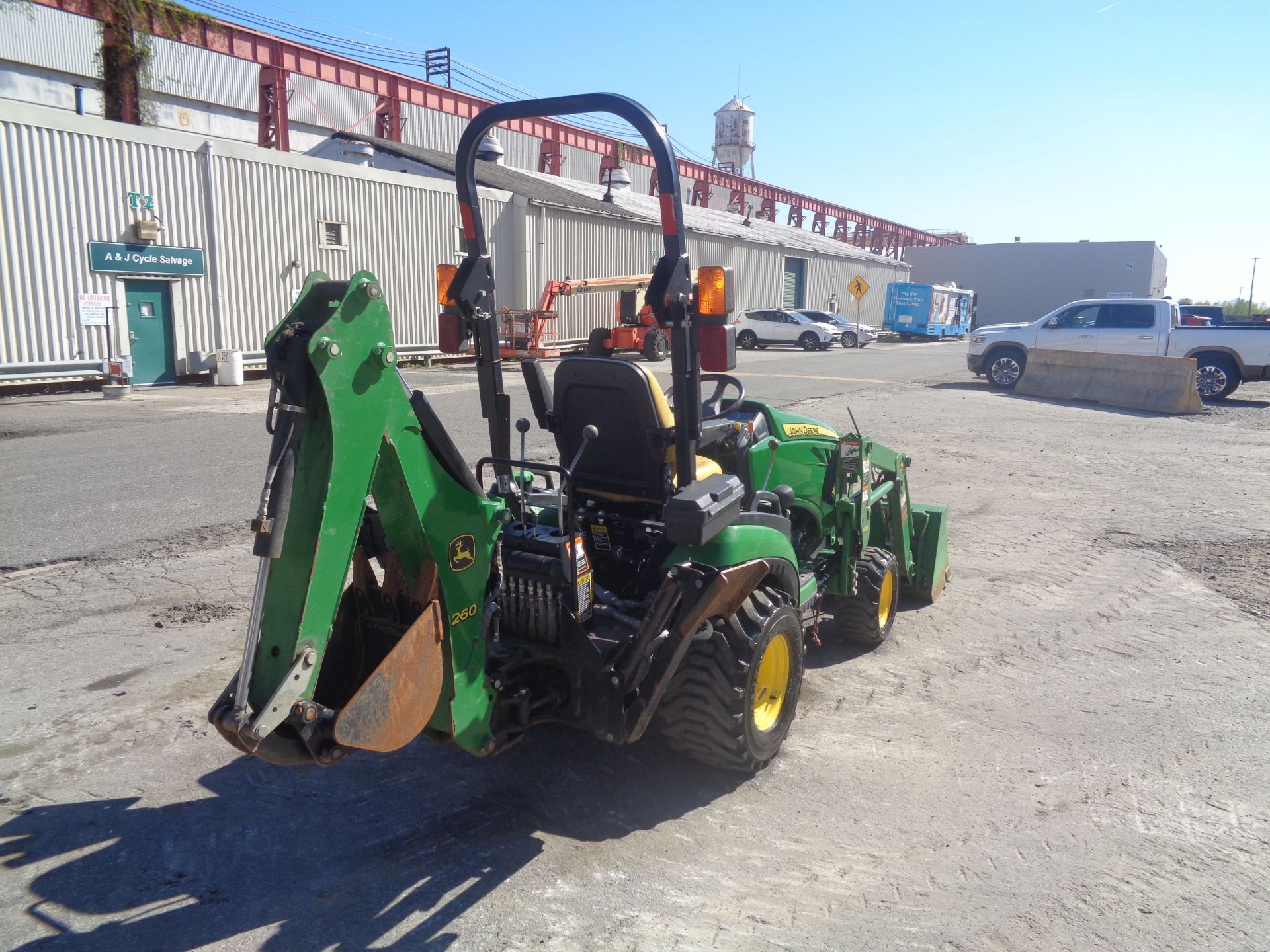 2016 John Deere 1025R Tractor Loader Backhoe 4x4 - Image 5 of 6