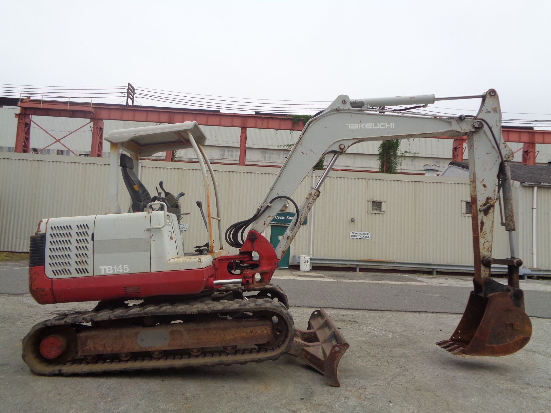 Takeuchi TB145 Excavator - Image 4 of 11