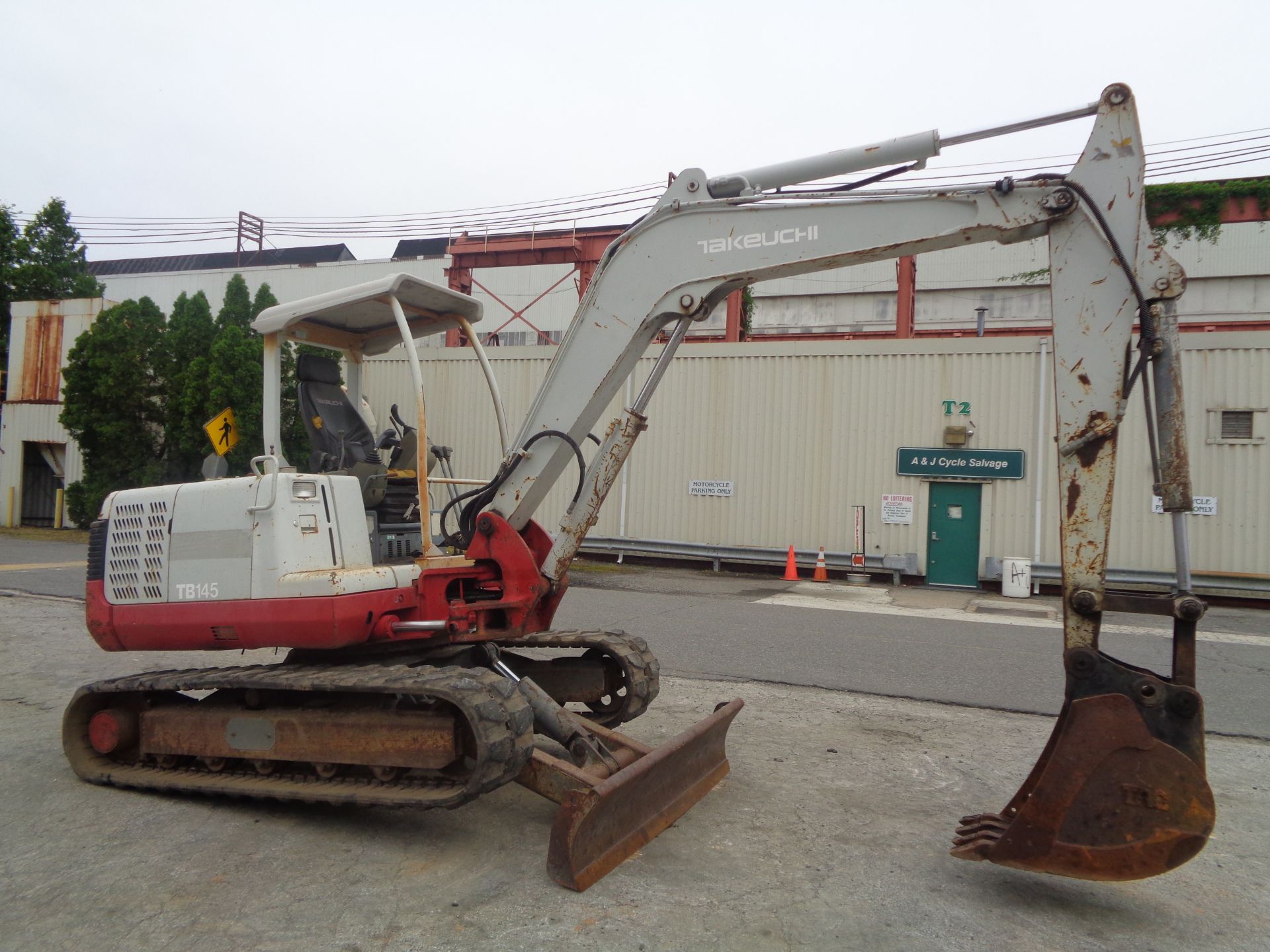 Takeuchi TB145 Excavator - Image 2 of 11