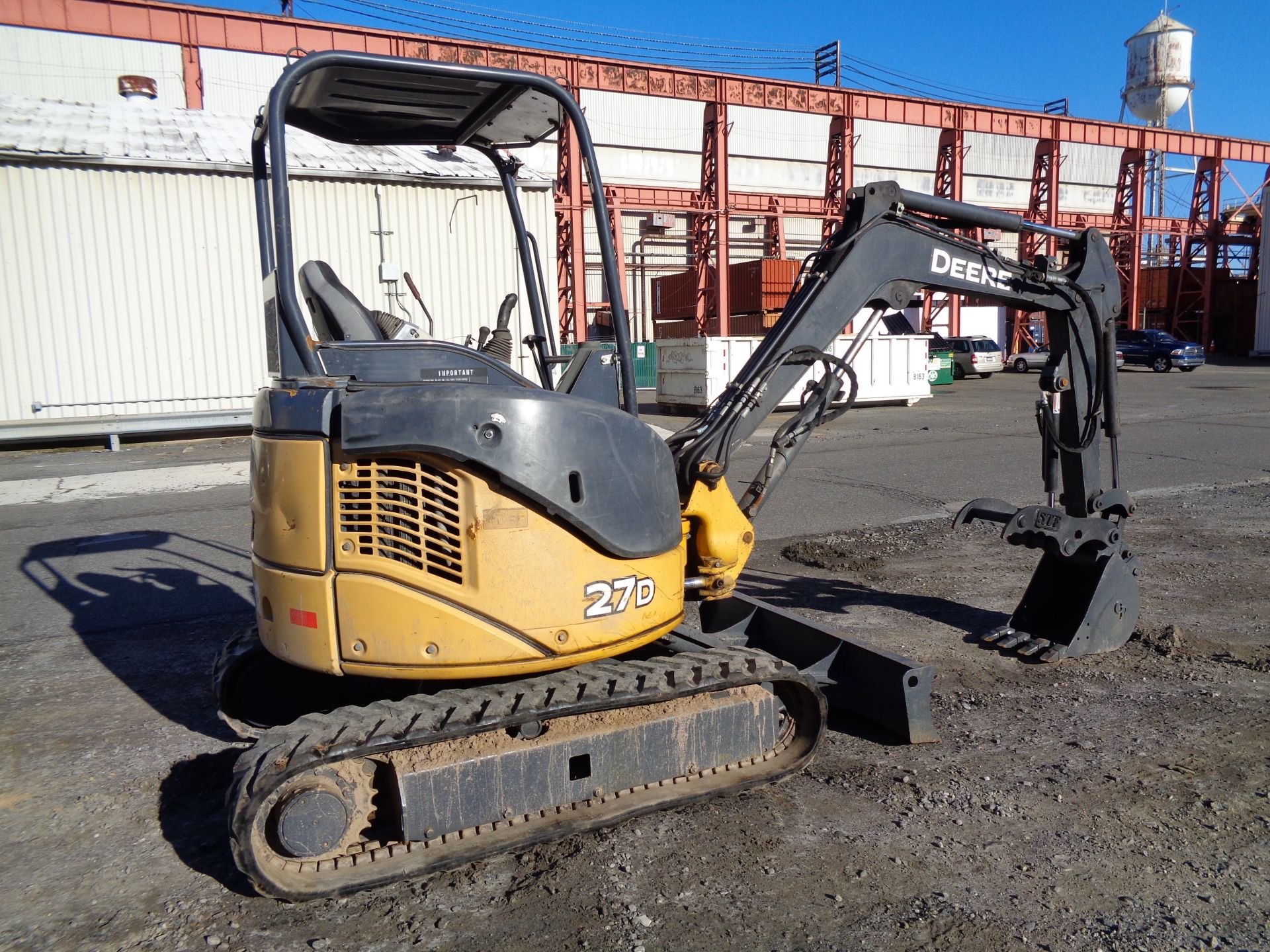 John Deere 27D Mini Excavator - Hydraulic Thumb - Image 10 of 11