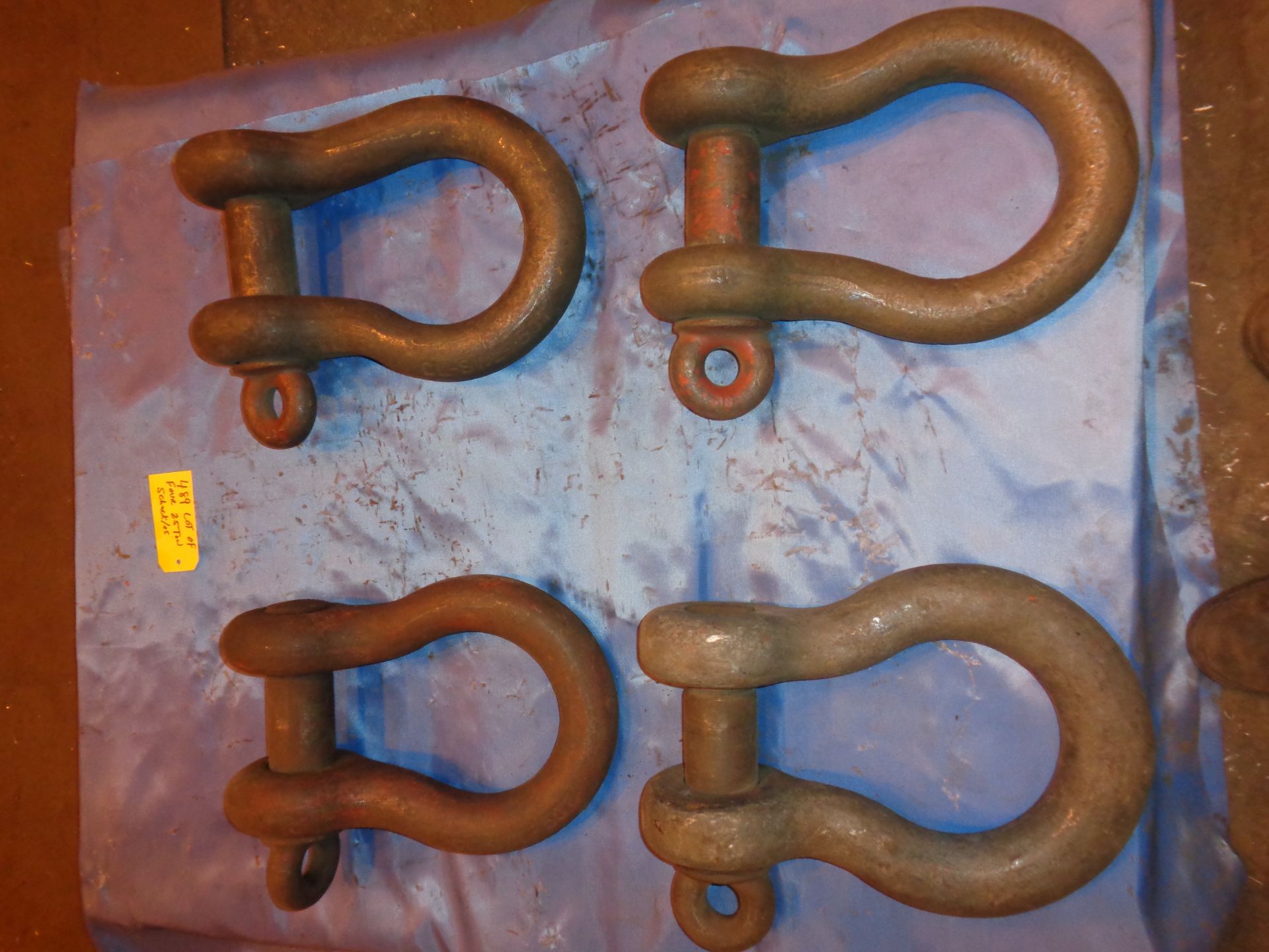 Lot of Four 50 Ton Shackles (489) - Image 6 of 10
