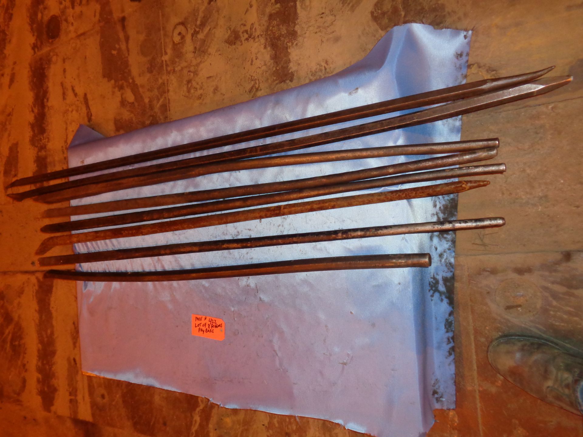 Lot of 8 Riggers Pry Bars (422) - Image 7 of 9