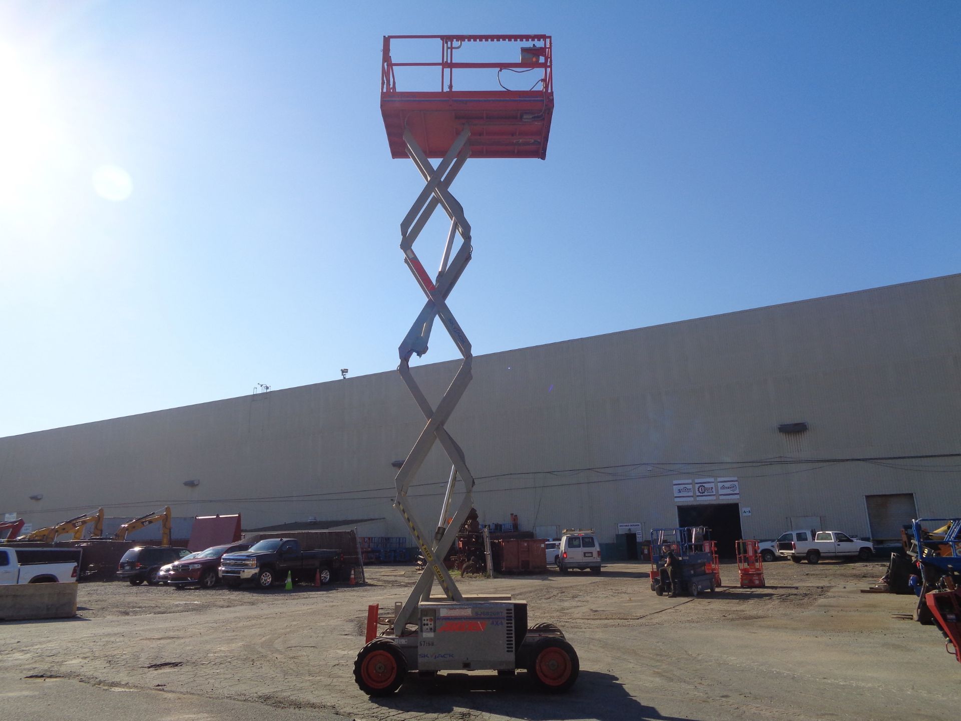 SkyJack SJ6826RT Rough Terrain 4x4 Scissor Lift-26ft - Image 19 of 24