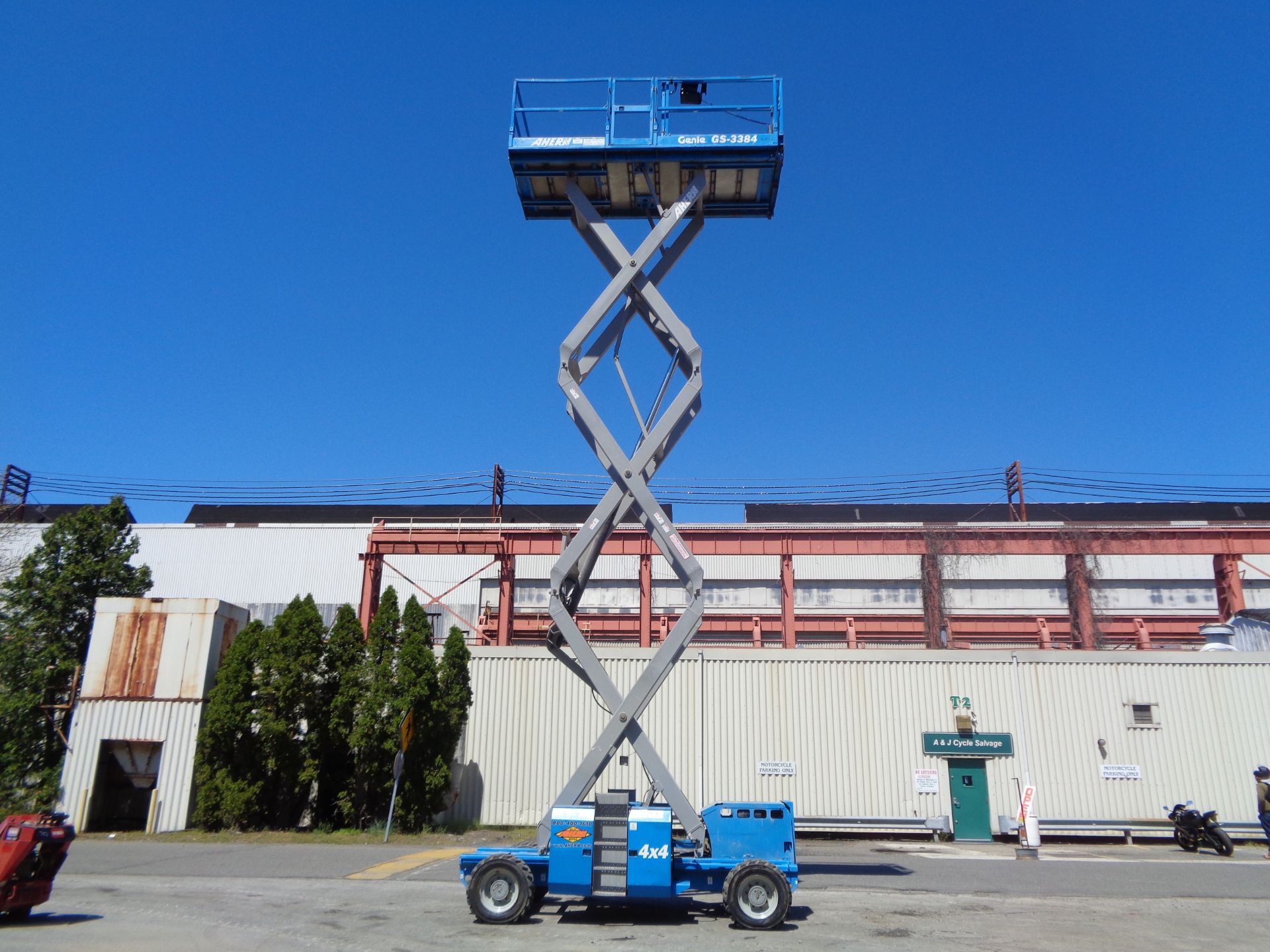 2008 Genie GS3384RT Rough Terrain 4x4 Scissor Lift-33ft - Image 16 of 27