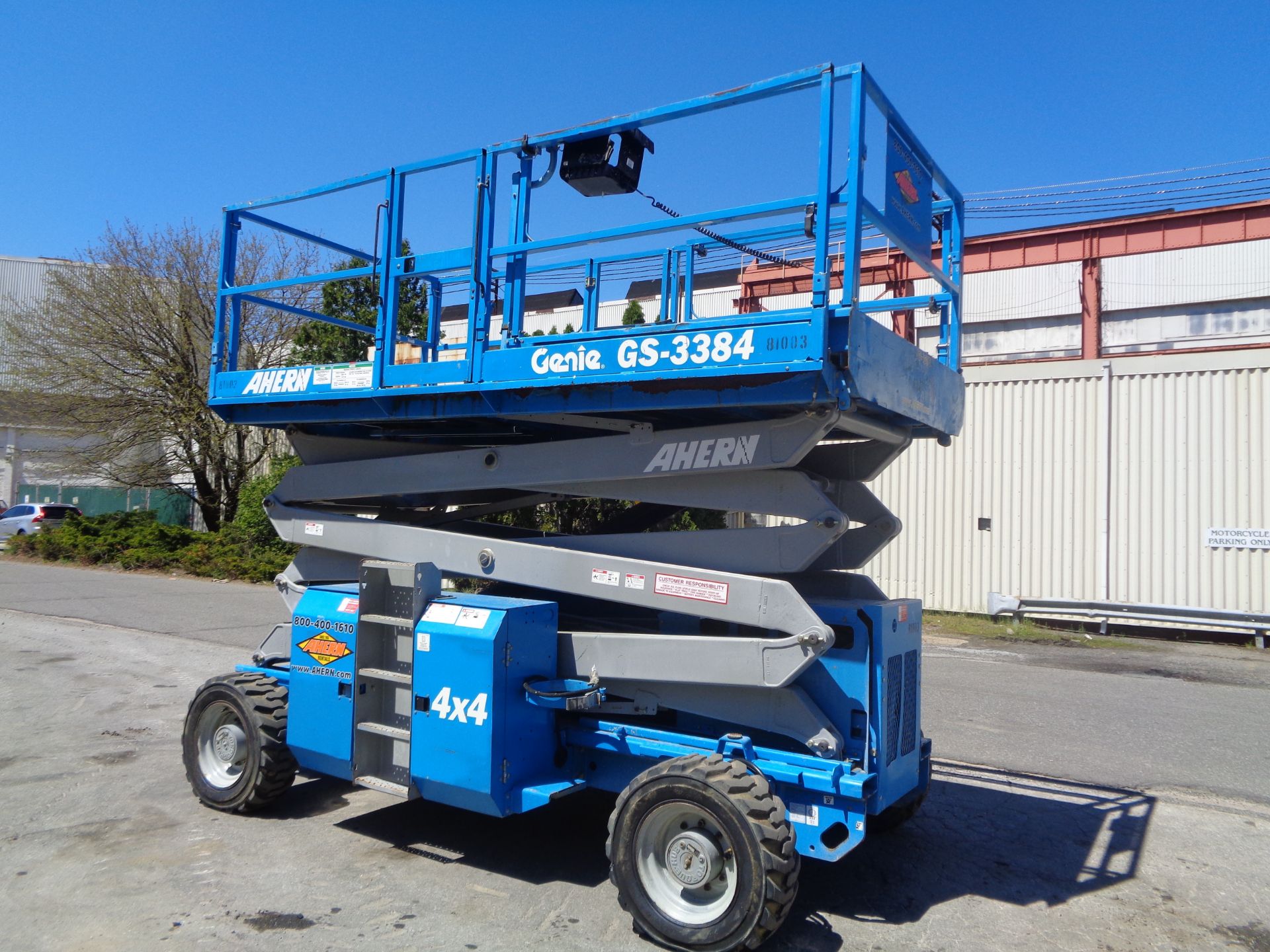 2008 Genie GS3384RT Rough Terrain 4x4 Scissor Lift-33ft - Image 14 of 27