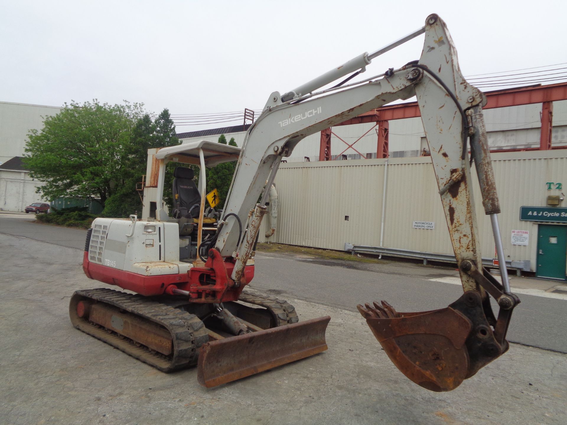 Takeuchi TB145 Excavator - Image 6 of 11