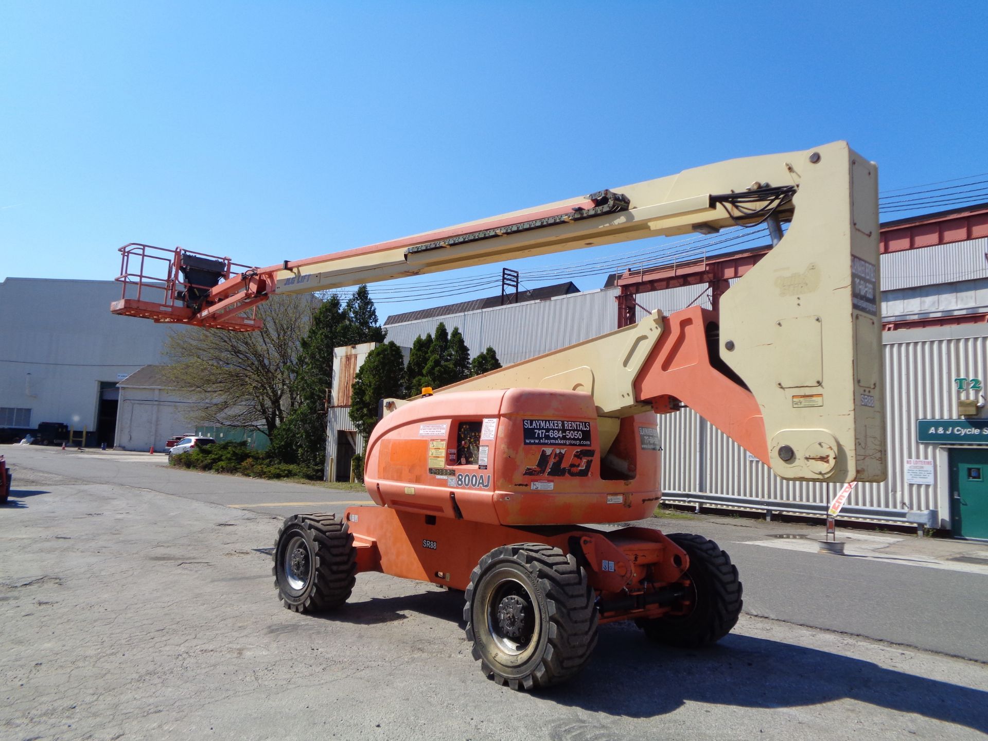 JLG 800AJ 80ft Boom Lift - Image 9 of 11