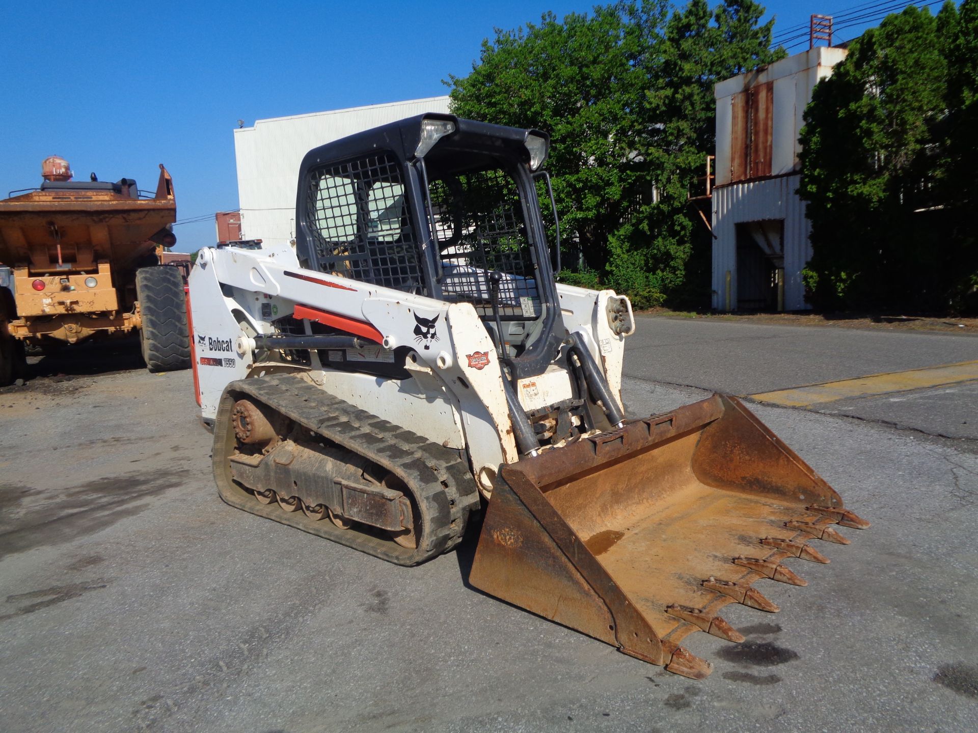 2015 Bobcat T550 Skid Steer - Image 9 of 12