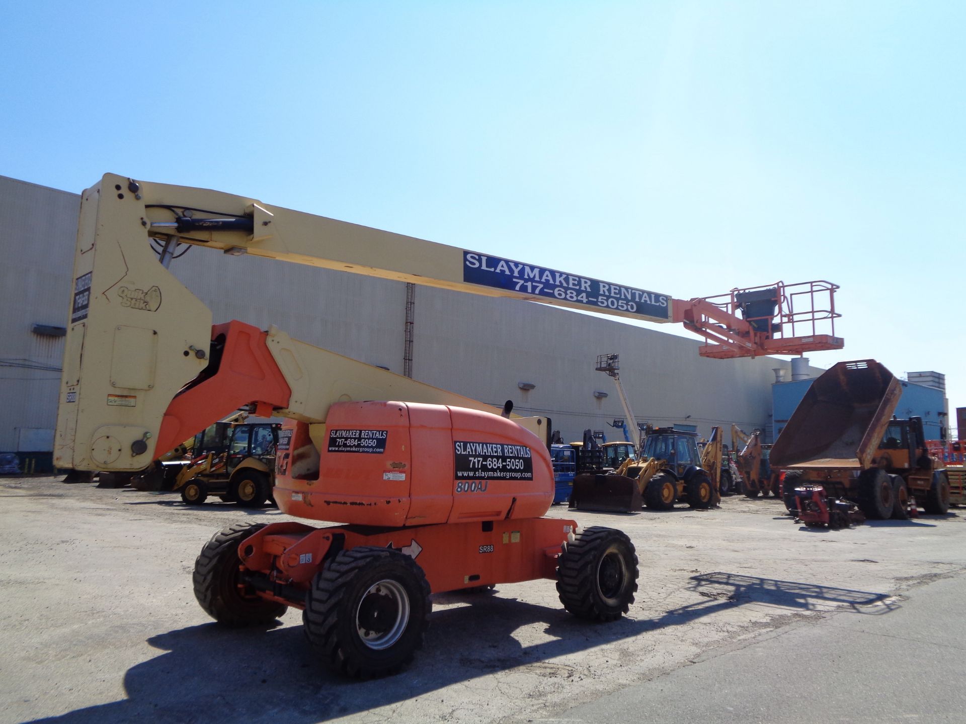 JLG 800AJ 80ft Boom Lift - Image 5 of 11