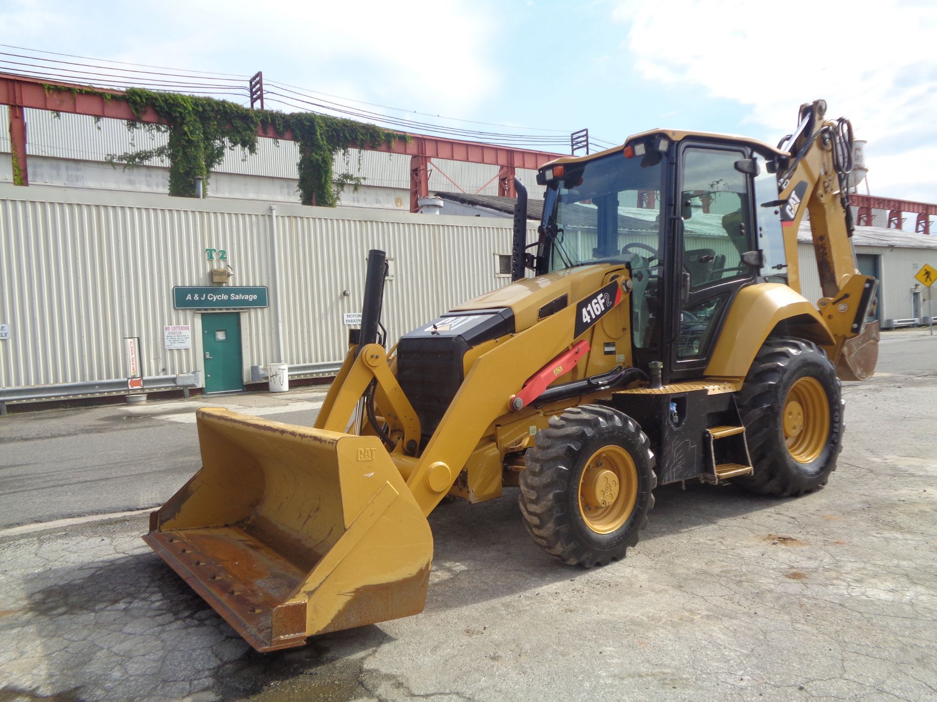 2015 Caterpillar 416F Backhoe - Image 2 of 14