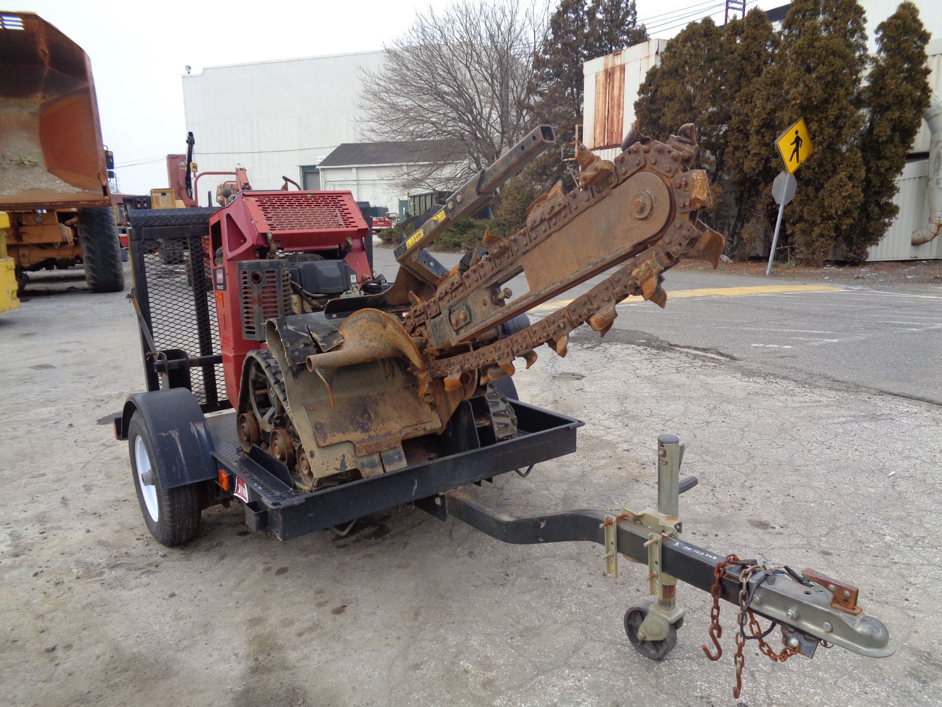 Toro TRX20 Trencher w/ Trailer - Image 13 of 19