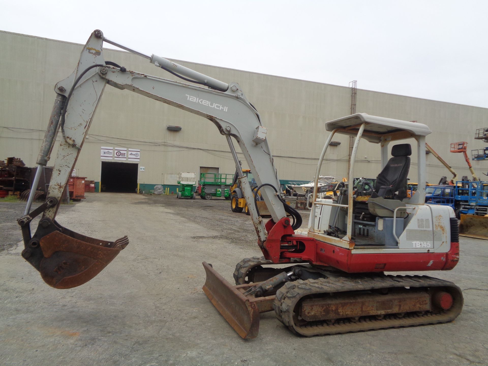 Takeuchi TB145 Excavator - Image 7 of 11