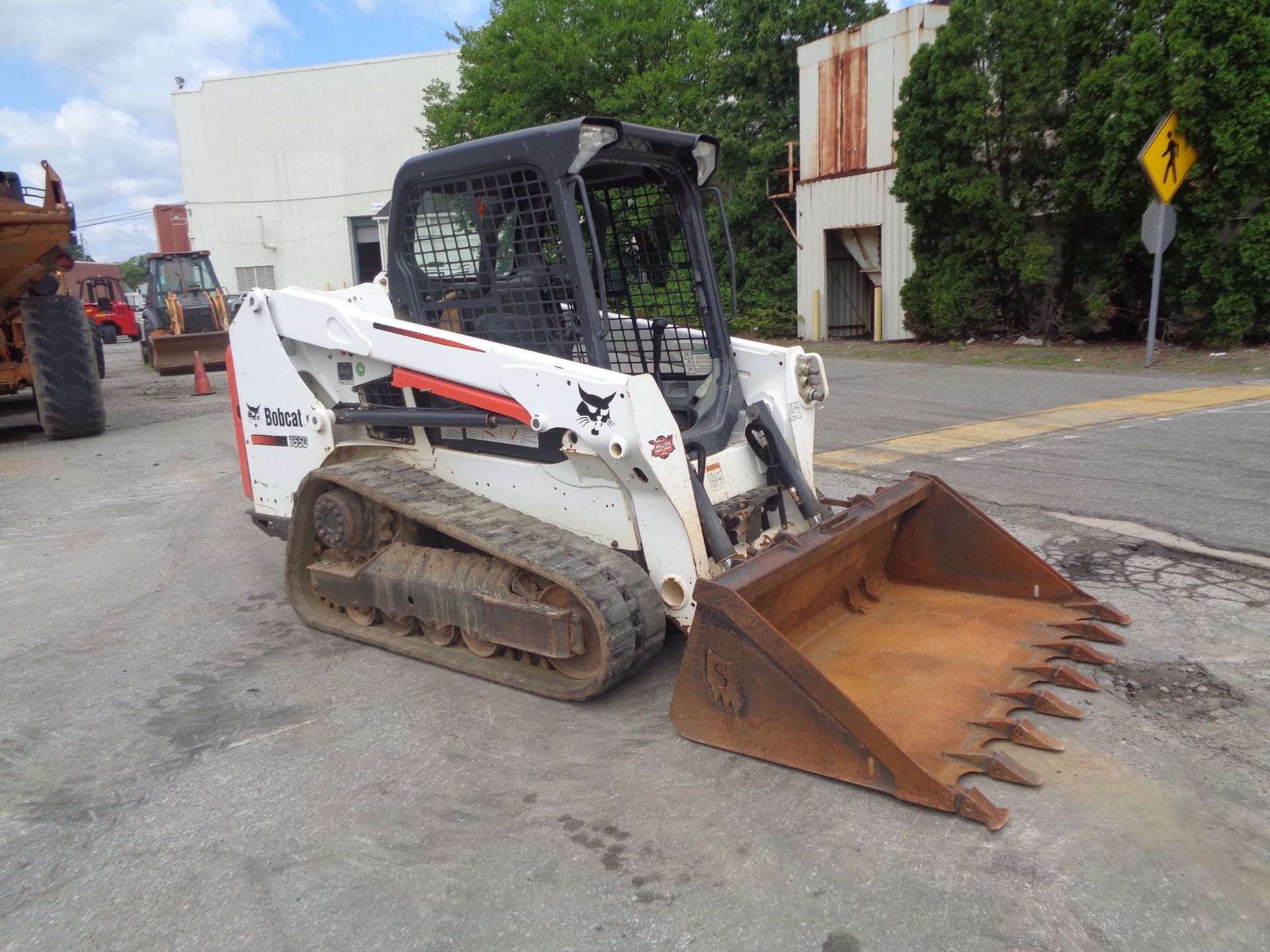 2015 Bobcat T550 Skid Steer - Image 4 of 11