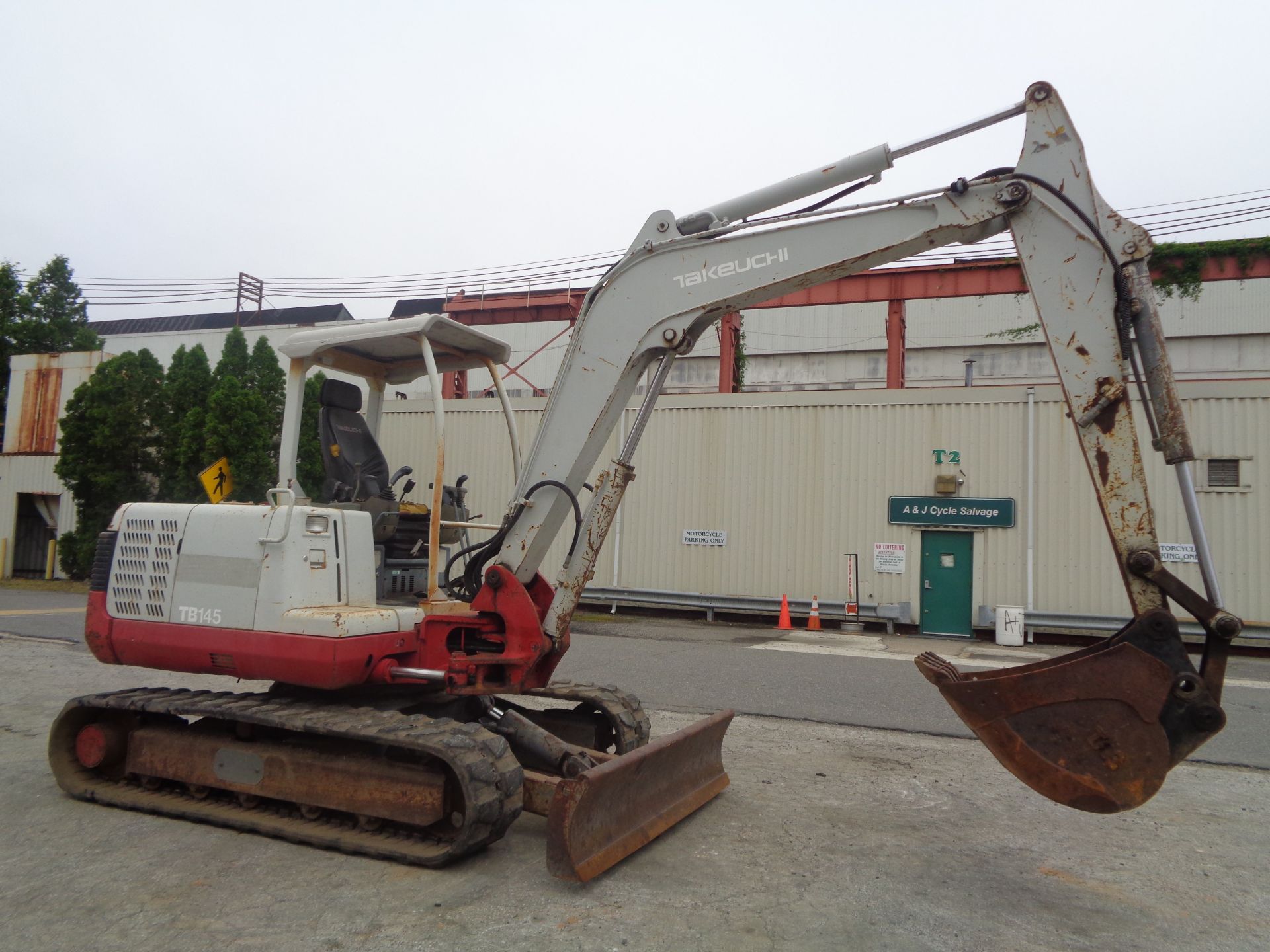 Takeuchi TB145 Excavator - Image 5 of 11