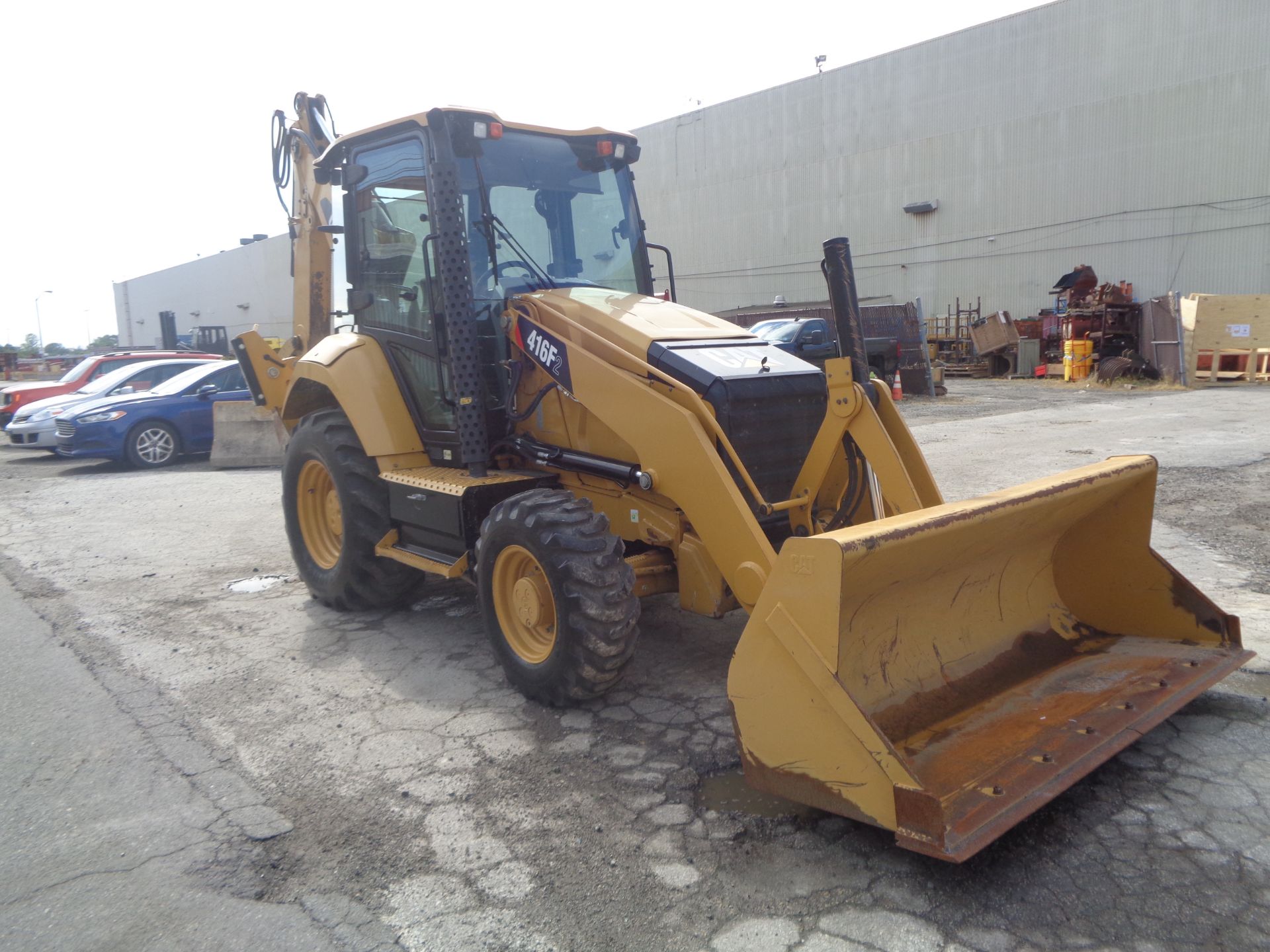 2015 Caterpillar 416F Backhoe - Image 3 of 14