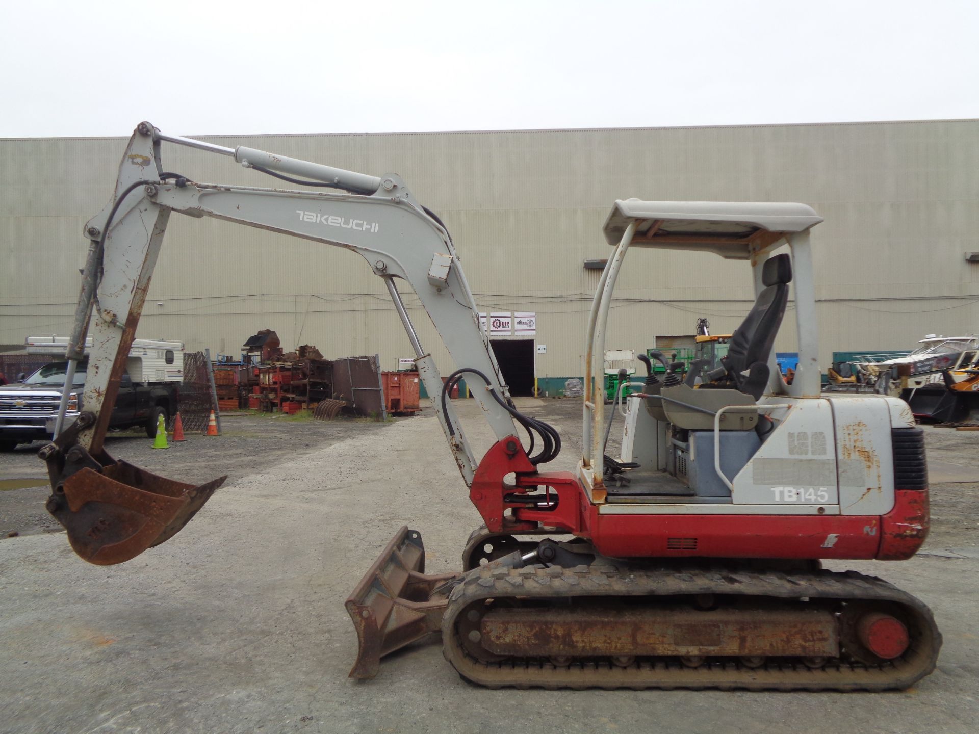 Takeuchi TB145 Excavator - Image 8 of 11