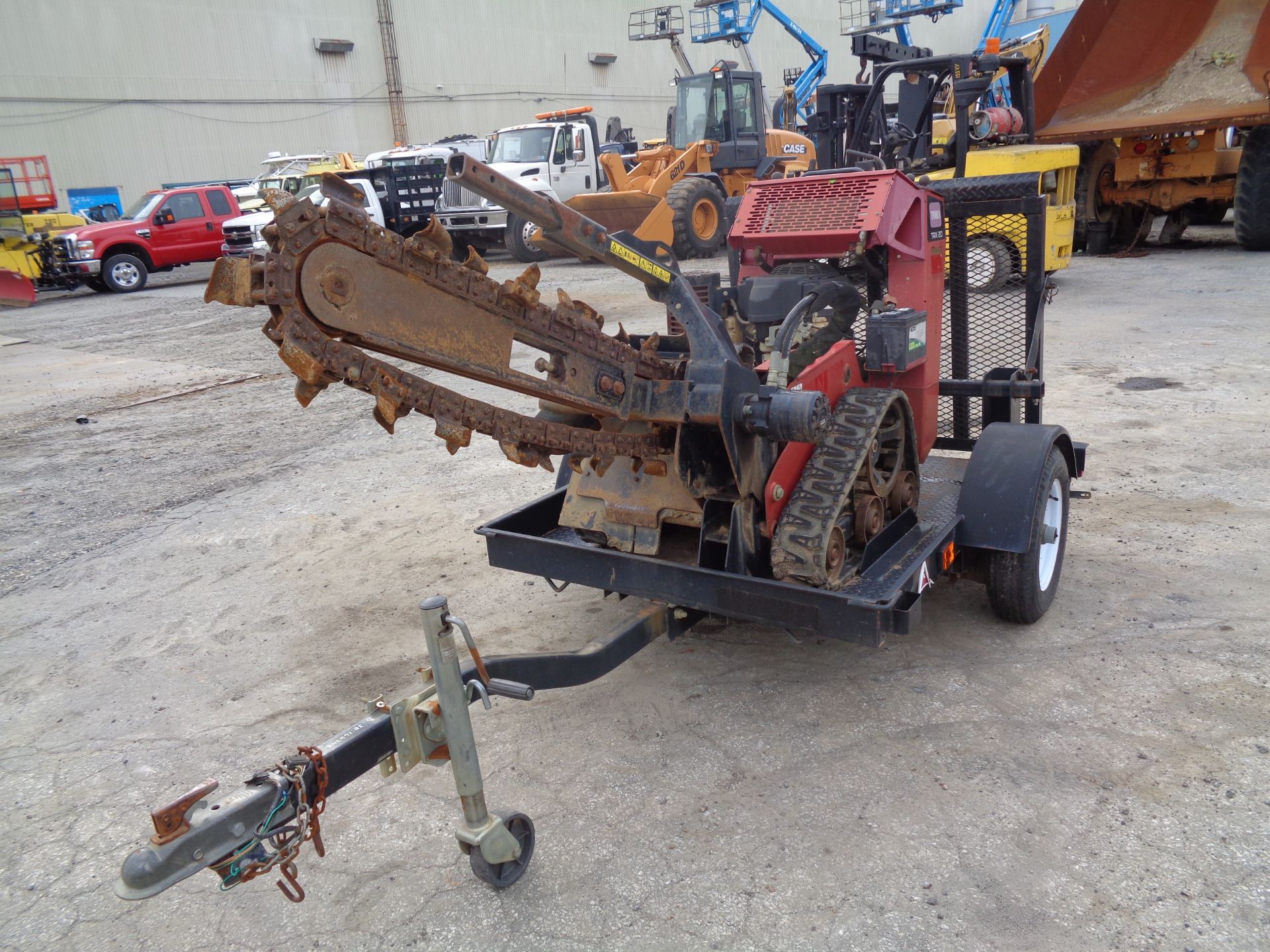 Toro TRX20 Trencher w/ Trailer - Image 12 of 19