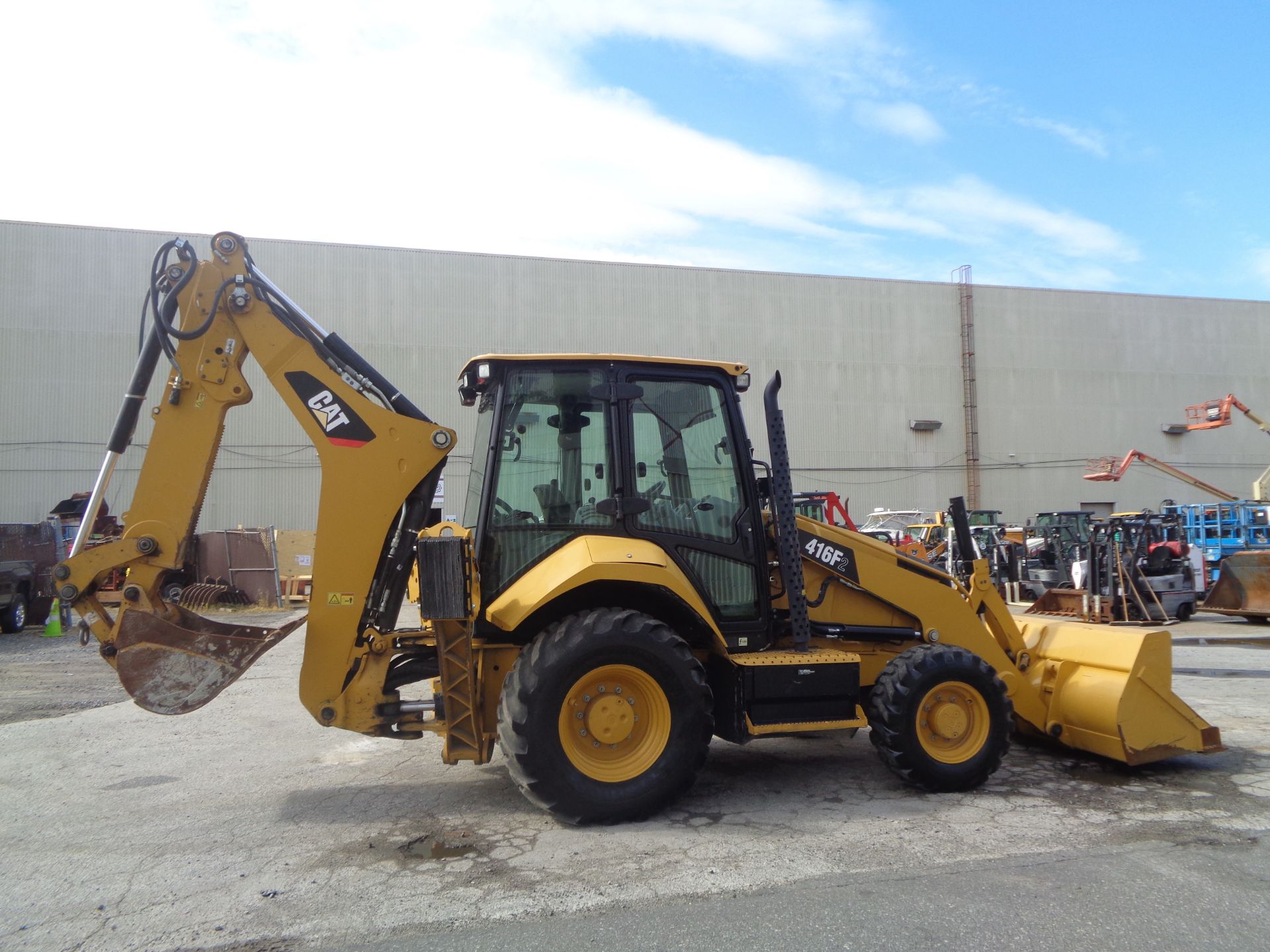 2015 Caterpillar 416F Backhoe - Image 4 of 14