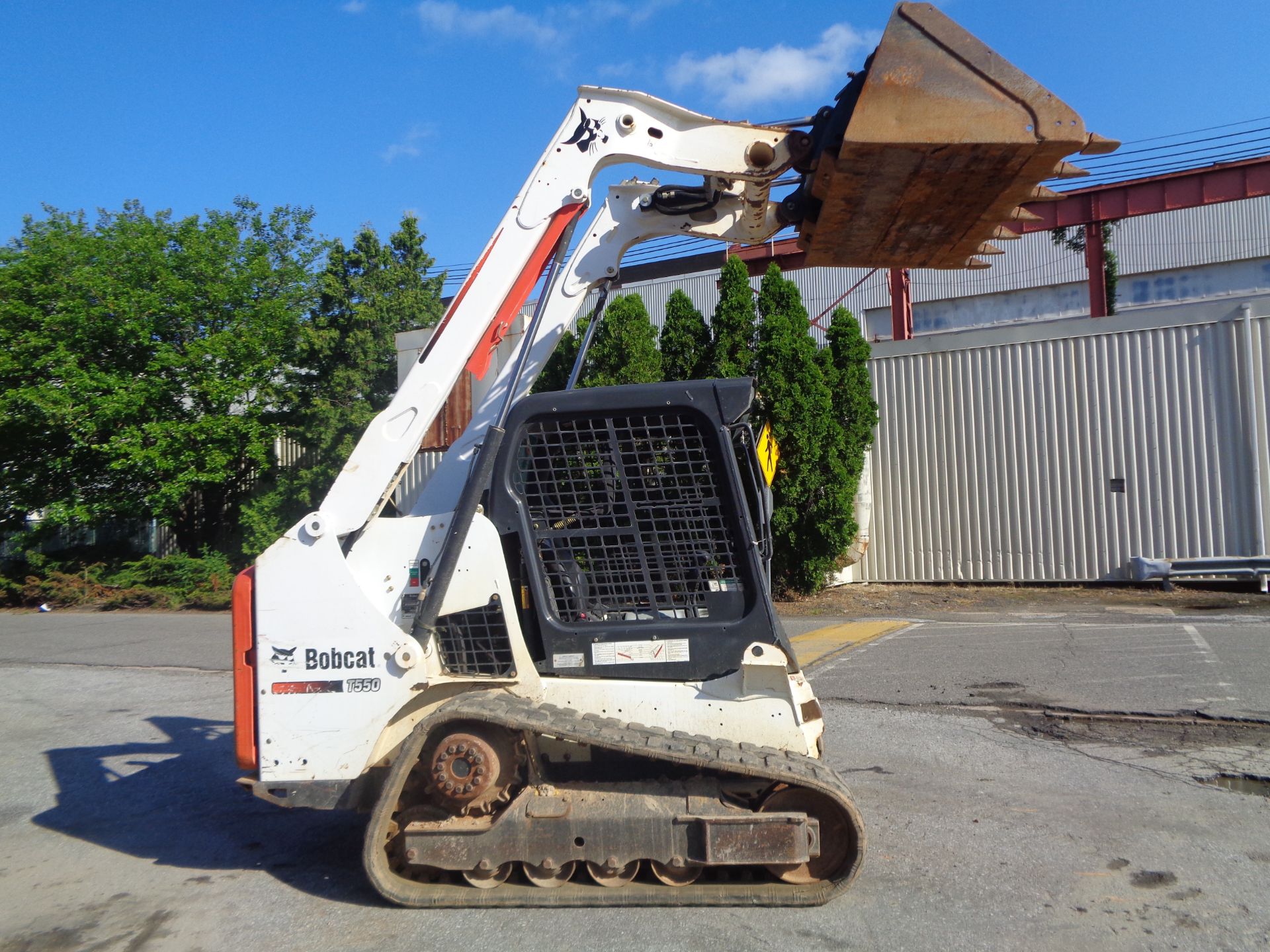 2015 Bobcat T550 Skid Steer - Image 4 of 12