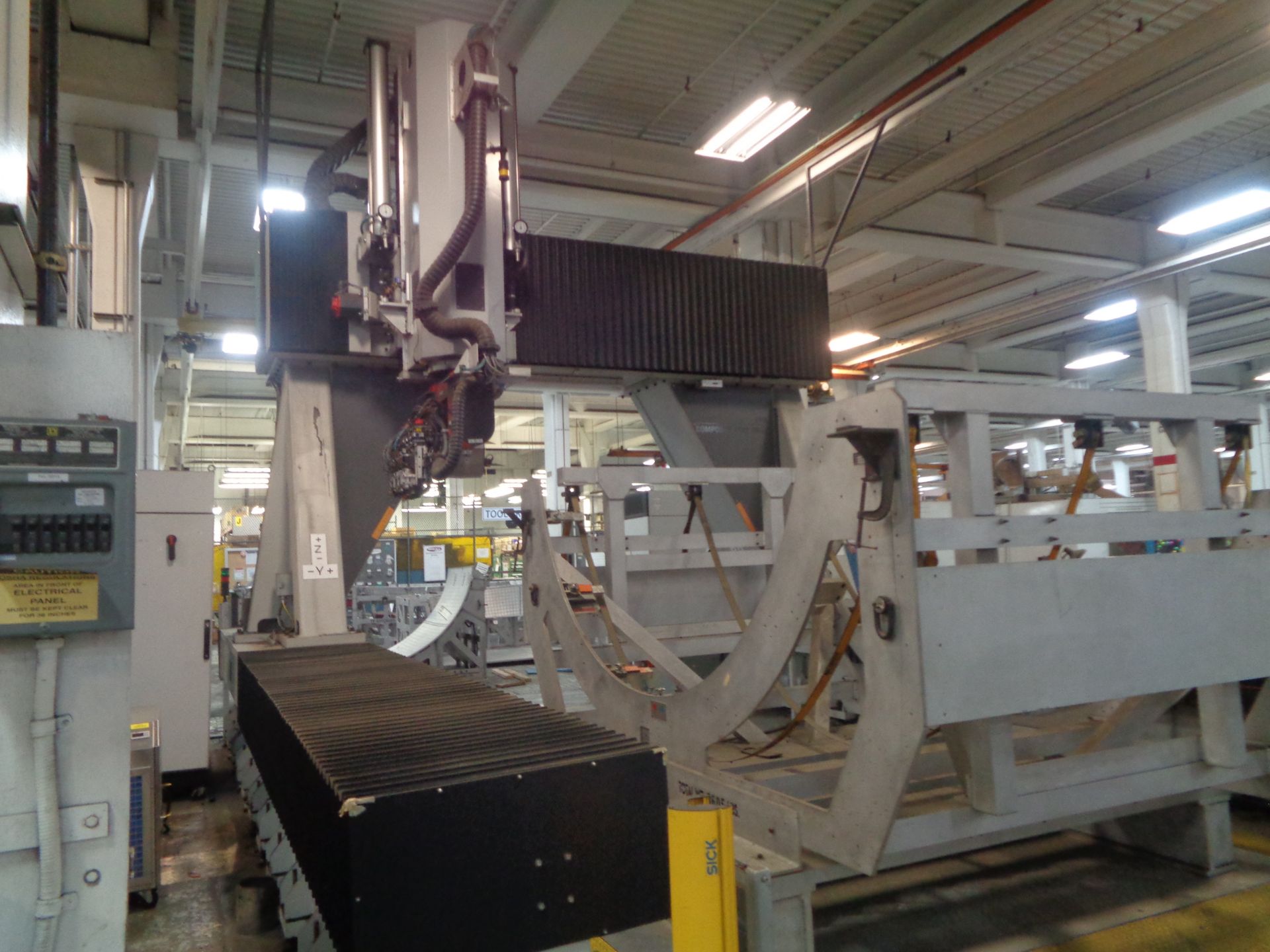 2009 Flow 4 Spindle Multi-Axis CNC Gantry Drill Perforation machine. - Image 19 of 30