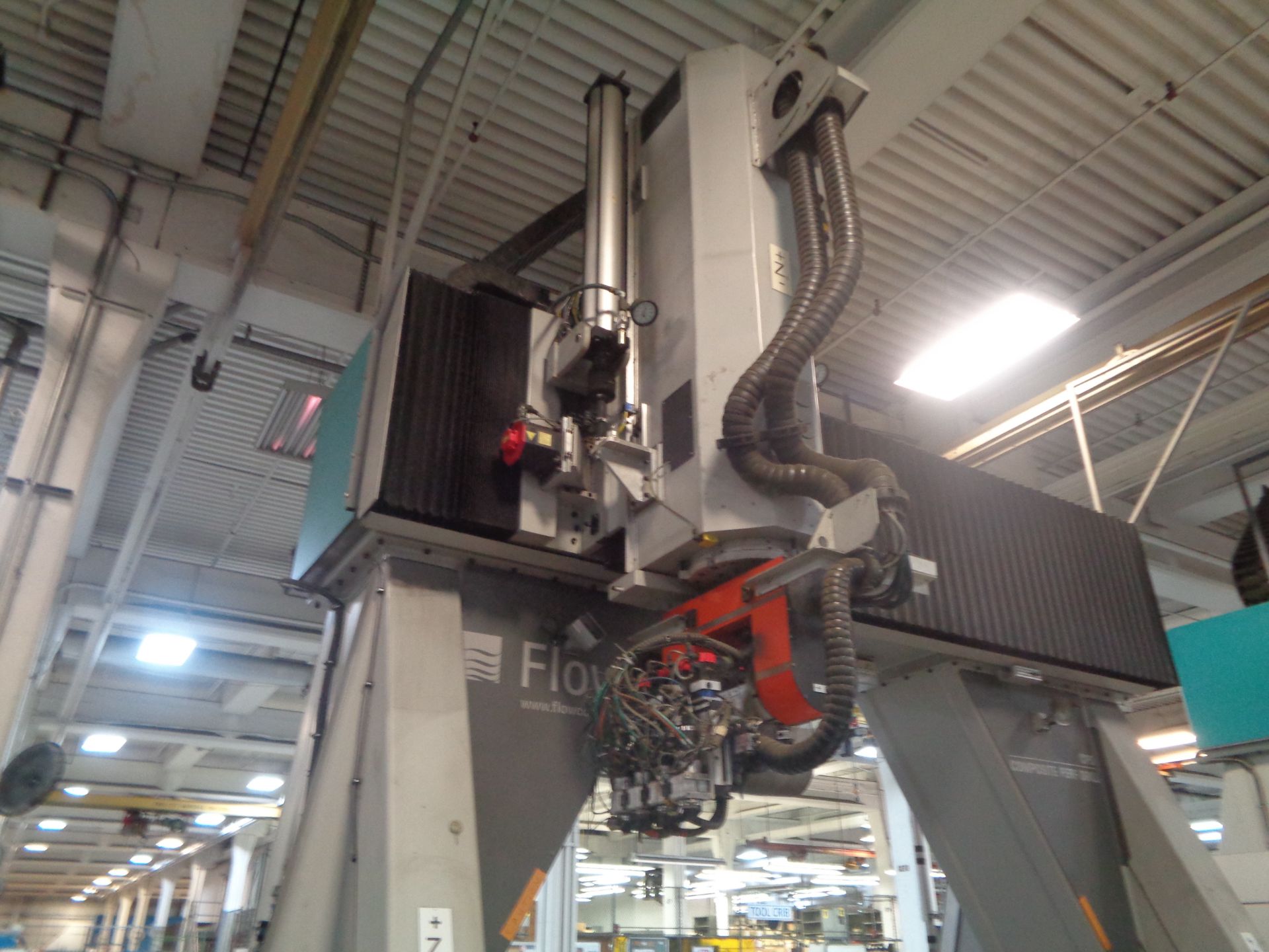 2009 Flow 4 Spindle Multi-Axis CNC Gantry Drill Perforation machine. - Image 26 of 31