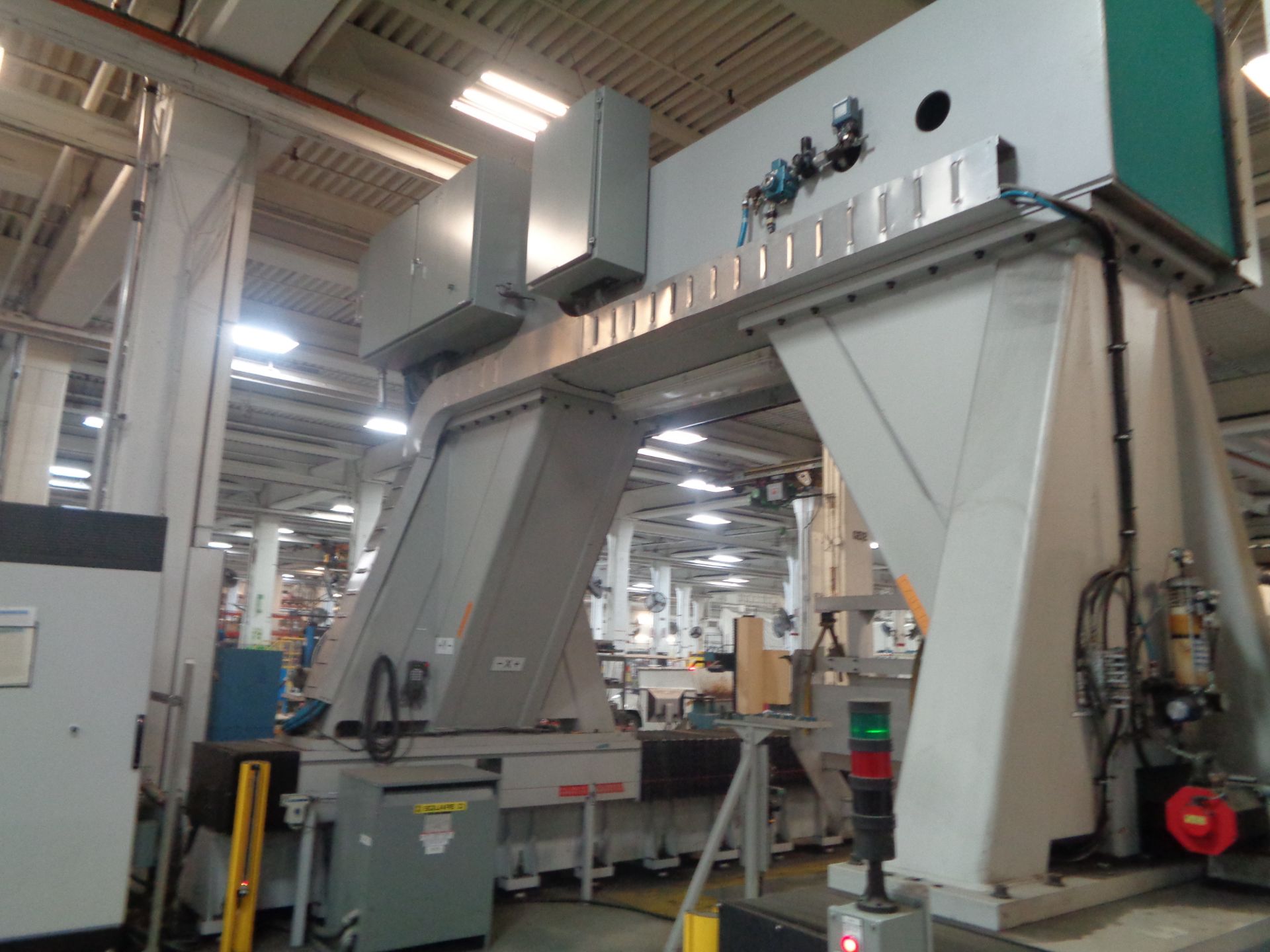 2009 Flow 4 Spindle Multi-Axis CNC Gantry Drill Perforation machine. - Image 12 of 30