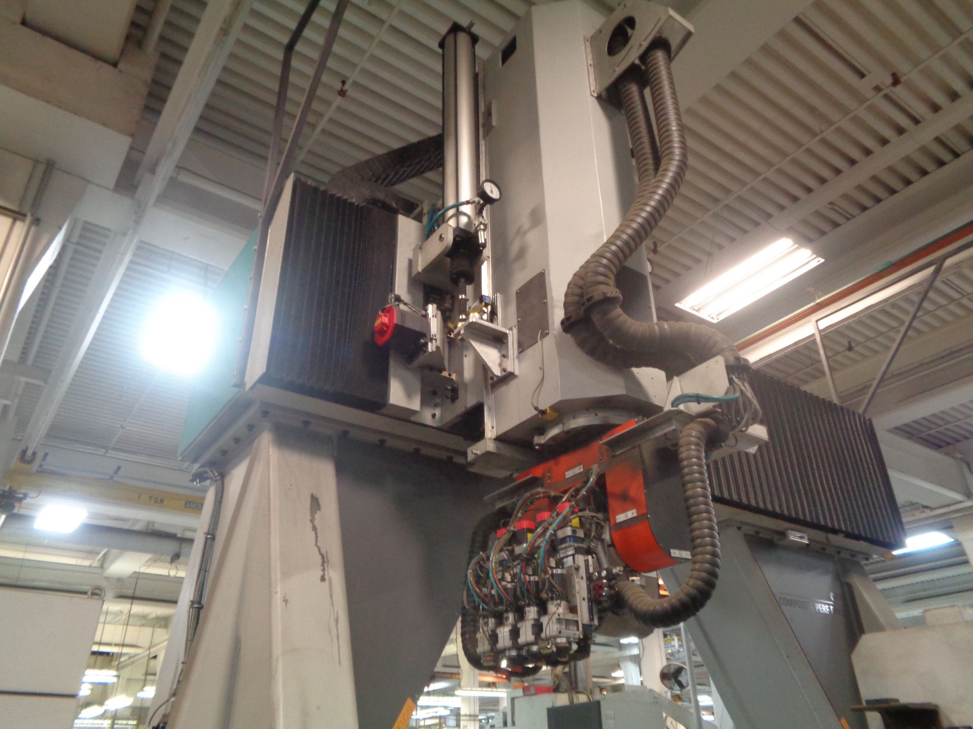 2009 Flow 4 Spindle Multi-Axis CNC Gantry Drill Perforation machine. - Image 17 of 30