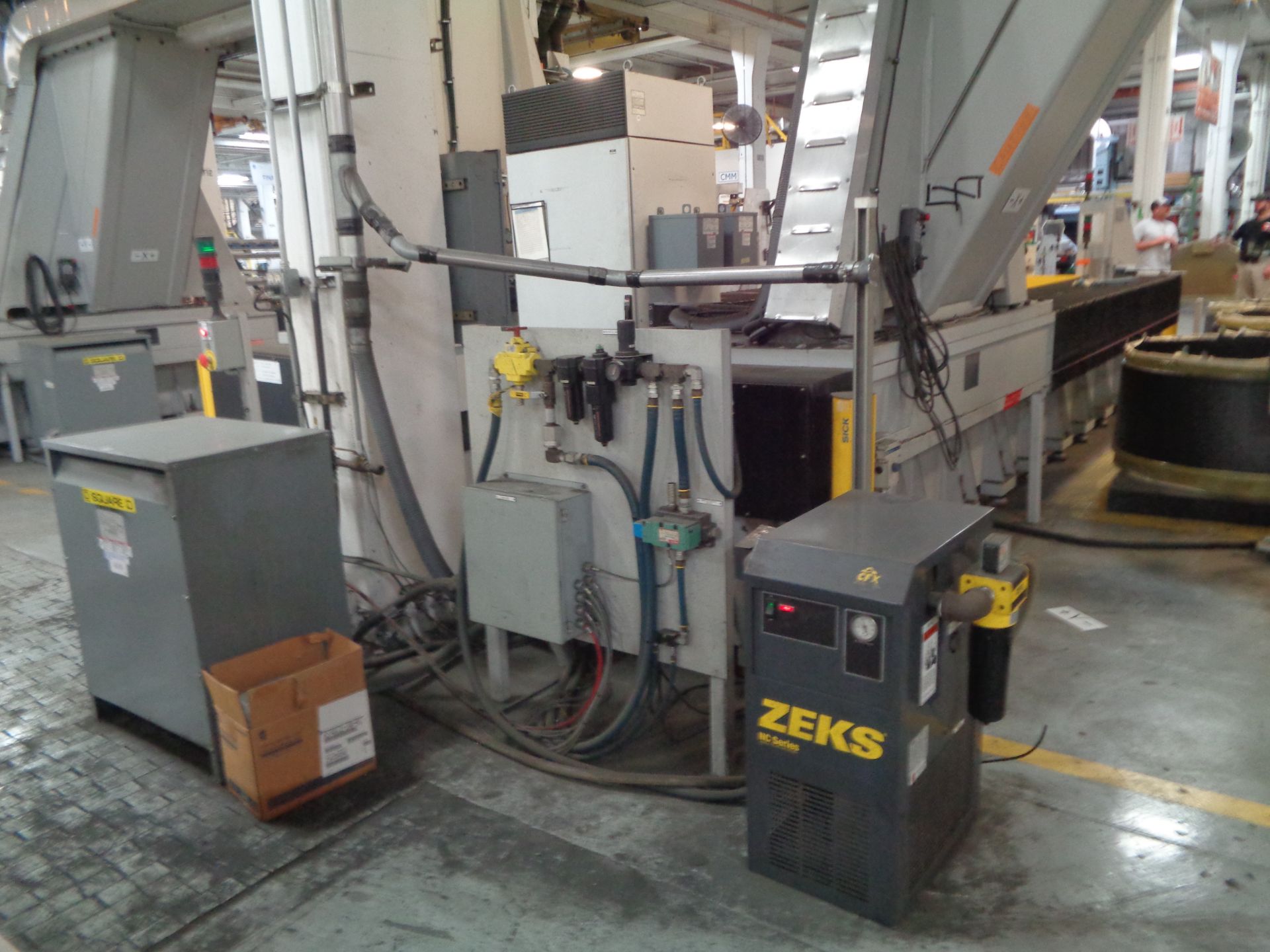 2009 Flow 4 Spindle Multi-Axis CNC Gantry Drill Perforation machine. - Image 21 of 31