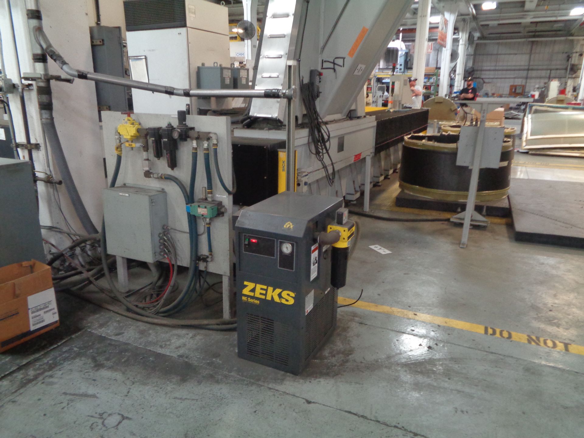 2009 Flow 4 Spindle Multi-Axis CNC Gantry Drill Perforation machine. - Image 16 of 31