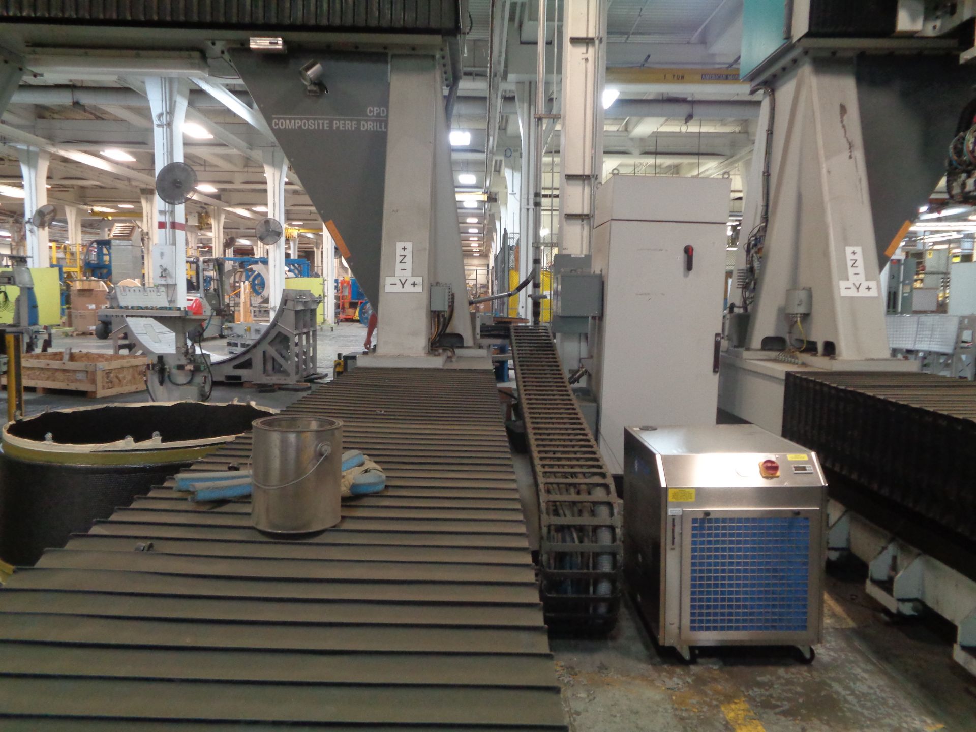 2009 Flow 4 Spindle Multi-Axis CNC Gantry Drill Perforation machine. - Image 7 of 31