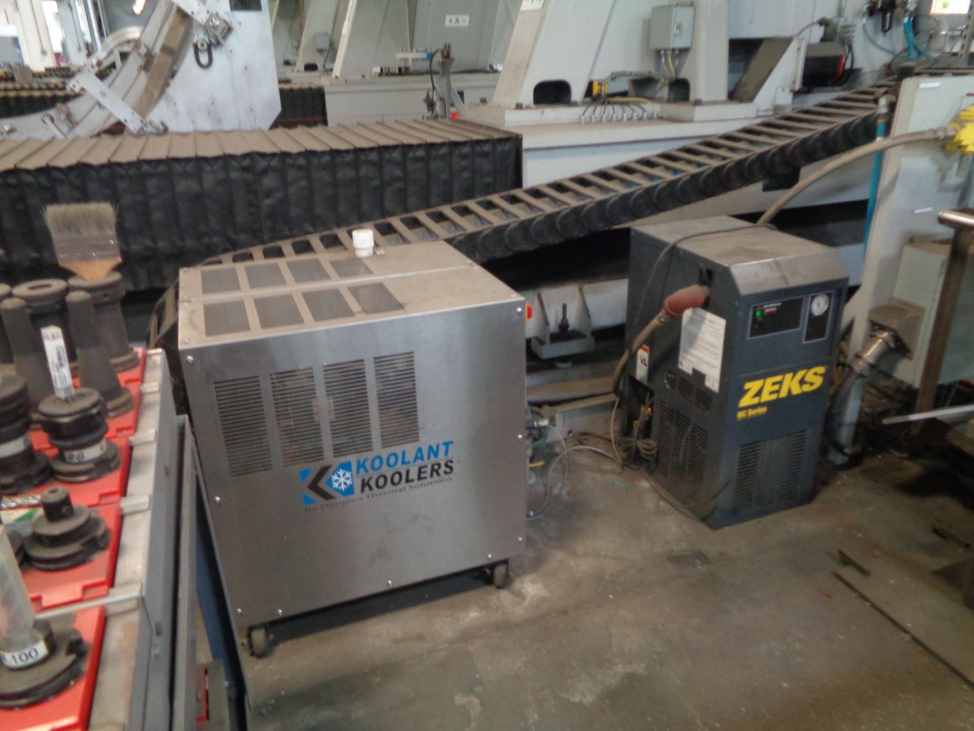 2009 Flow 4 Spindle Multi-Axis CNC Gantry Drill Perforation machine. - Image 27 of 30