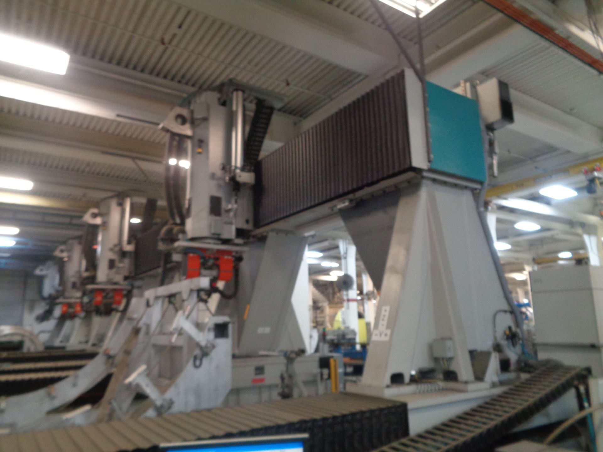 2009 Flow 4 Spindle Multi-Axis CNC Gantry Drill Perforation machine. - Image 29 of 30